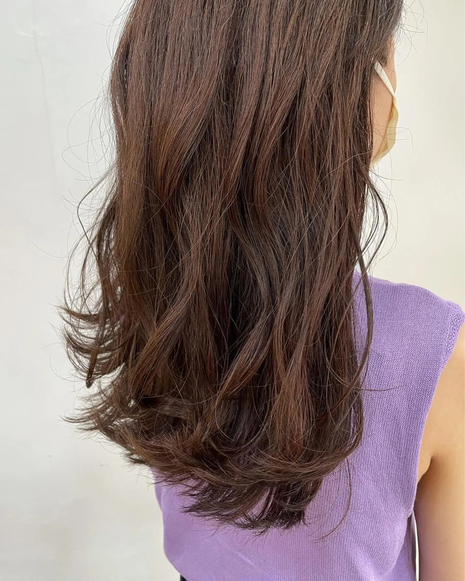 ロング カラー あずまぐち めぐみのヘアスタイル