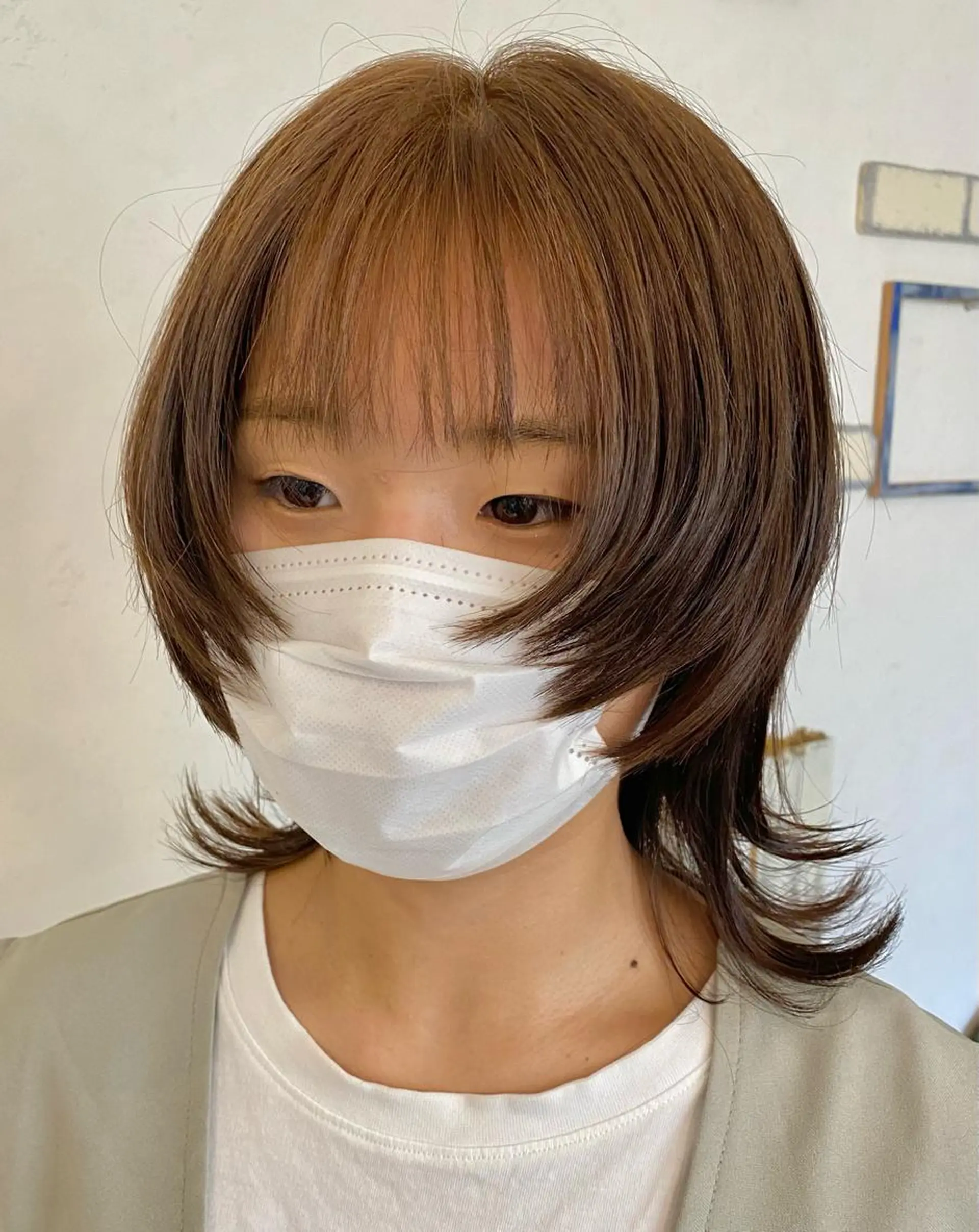 ショート カラー ウルフカット 石塚 万葉のその他イメージ