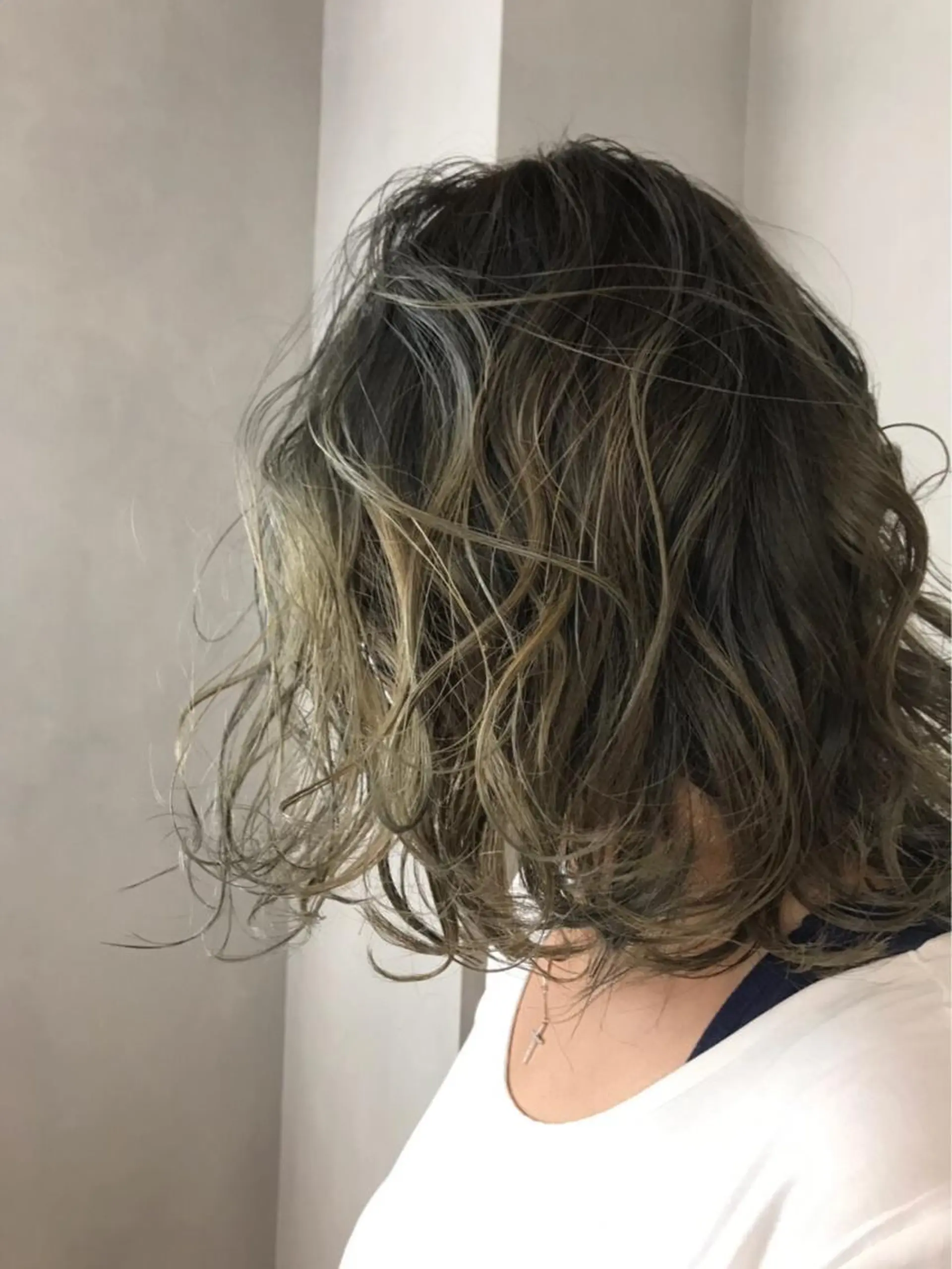 ミディアム カラー カット ヘアカラー BROCANTE立川 karasawa.nのヘアスタイル