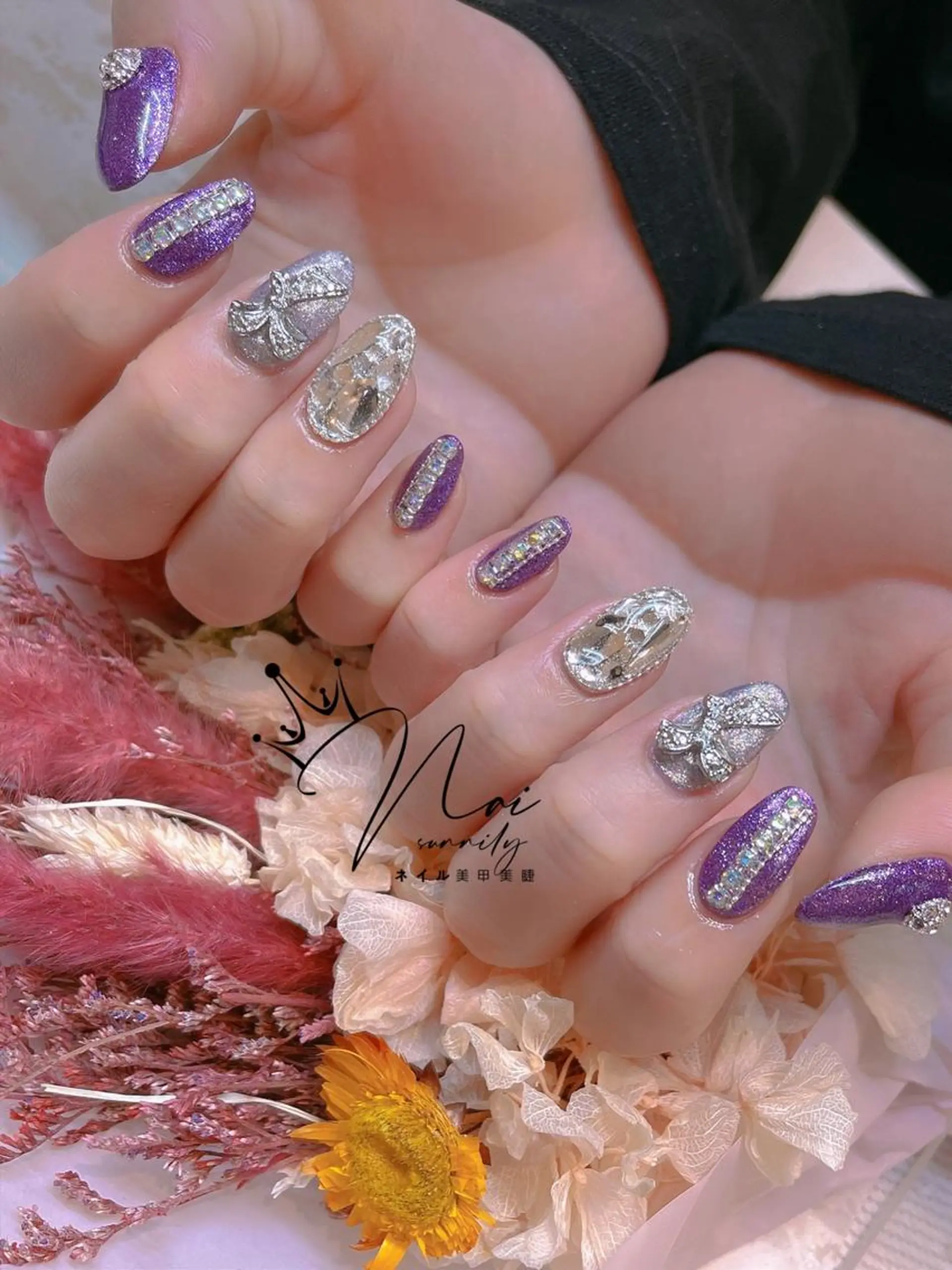 ネイル 長さだし専門店 M2　rikaのネイルデザイン