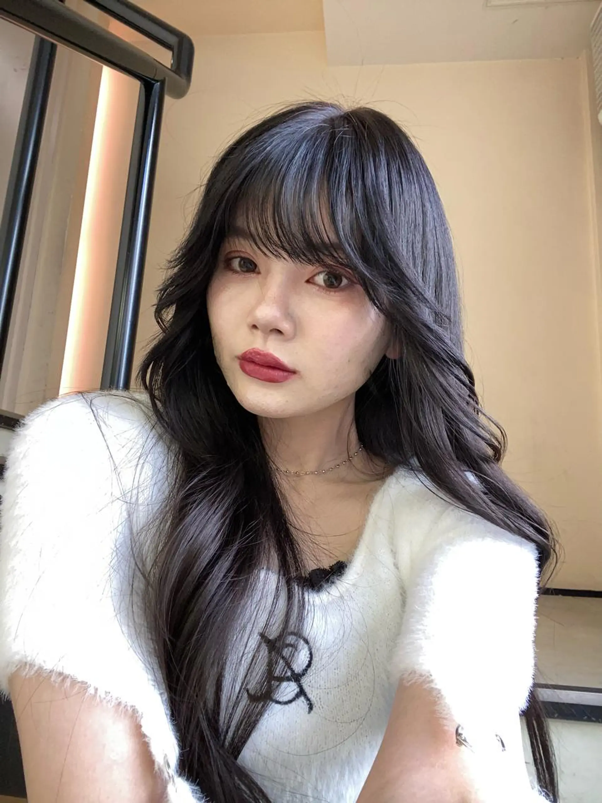 ロング カット ヘアカラー トリートメント レイヤーカット カノン🩷のヘアスタイル