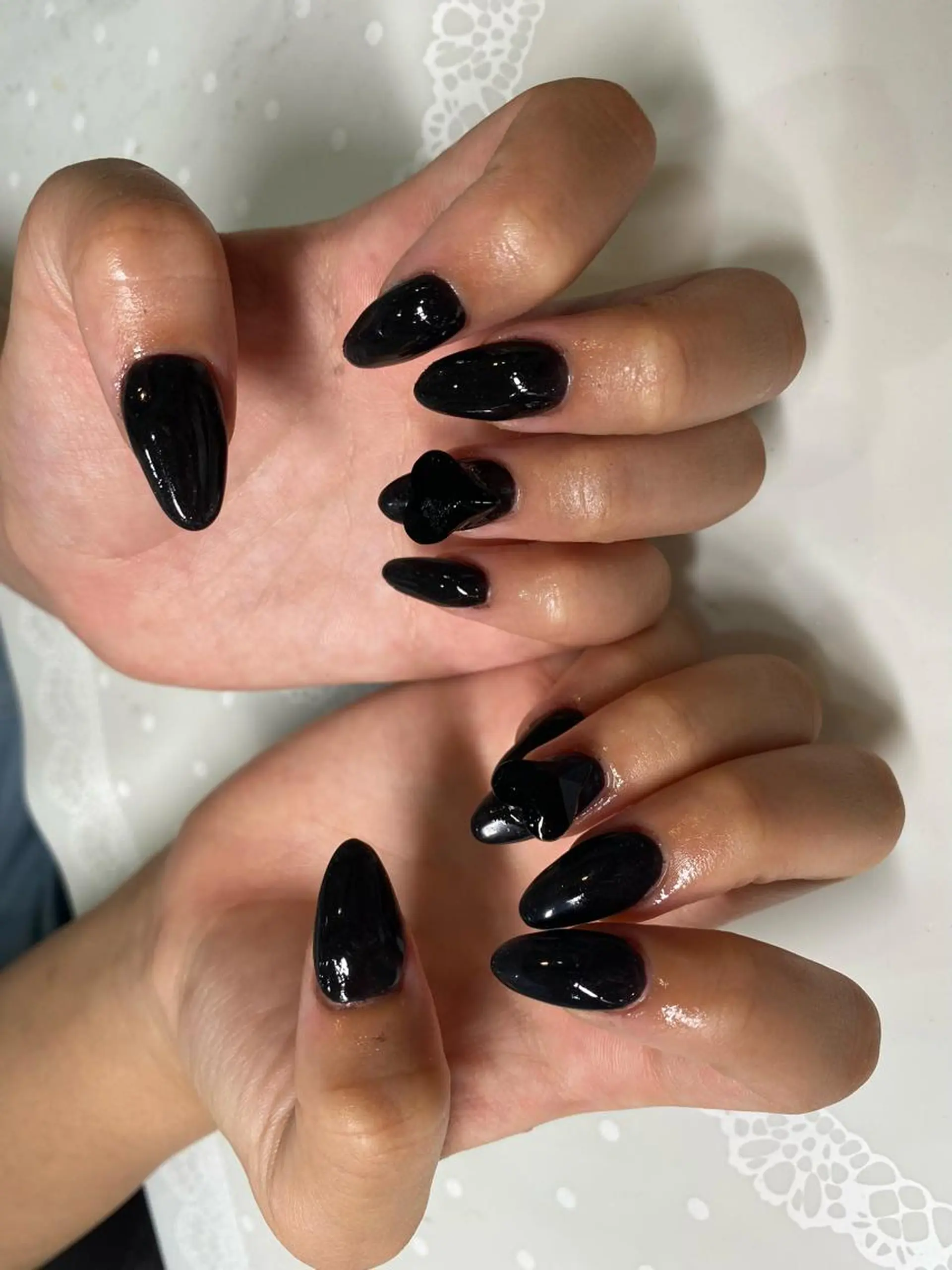 セミロング ネイル nail salon azuのネイルデザイン