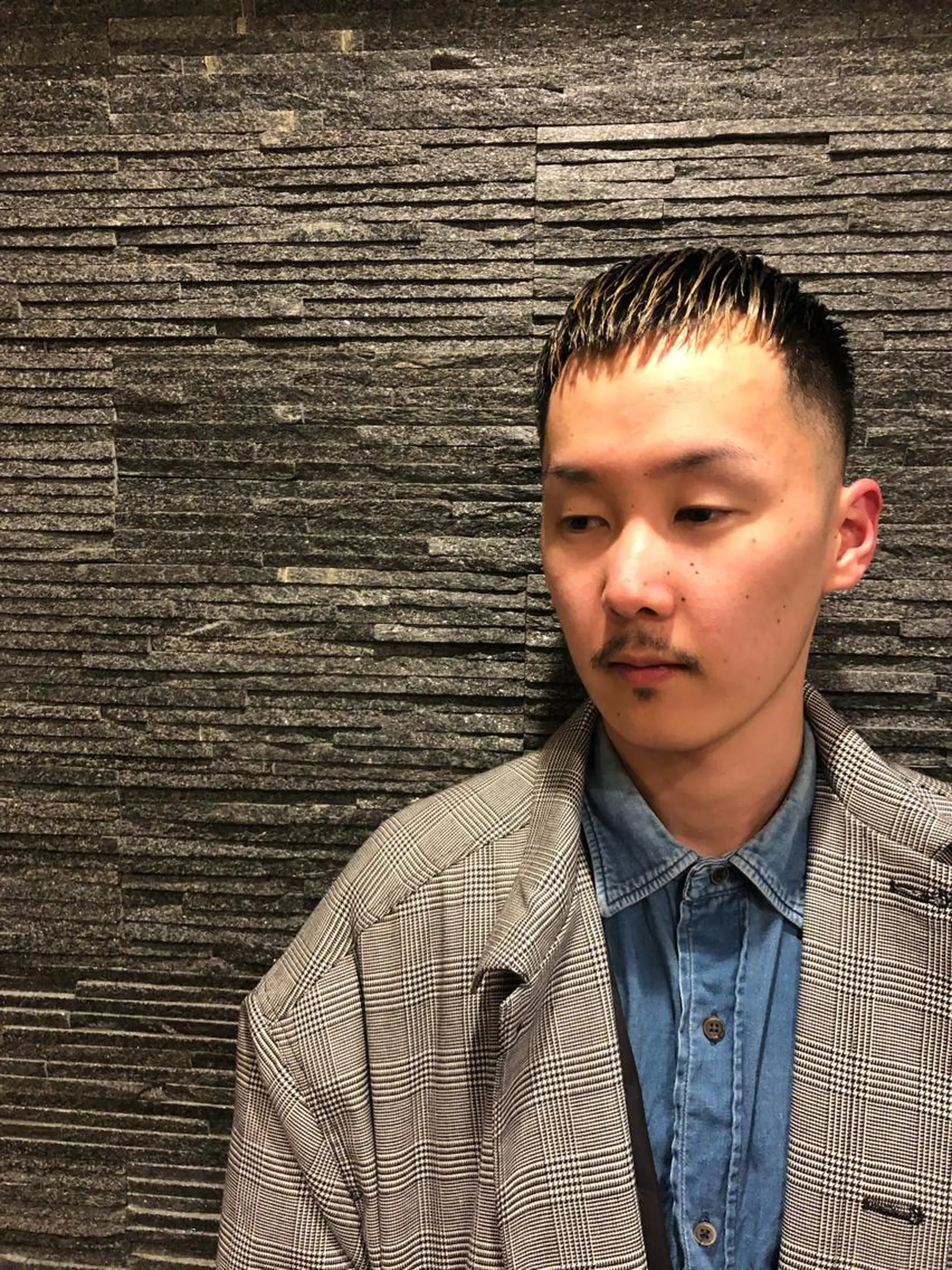 ショート メンズ 牧 颯斗のヘアスタイル