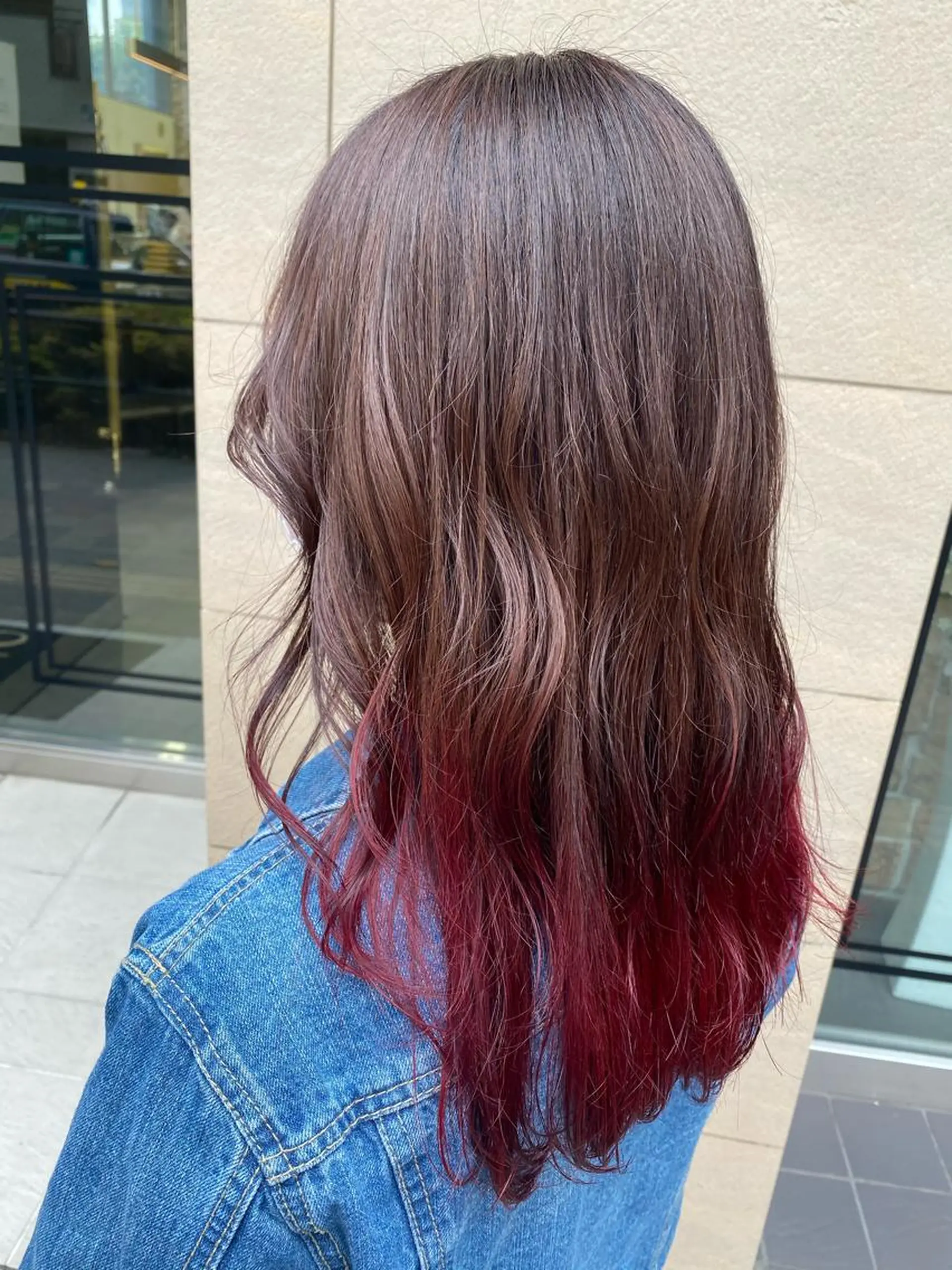 ミディアム カラー ヘアアレンジ TSUNA 🌙 Lim 五反田のマツエク・マツパデザイン