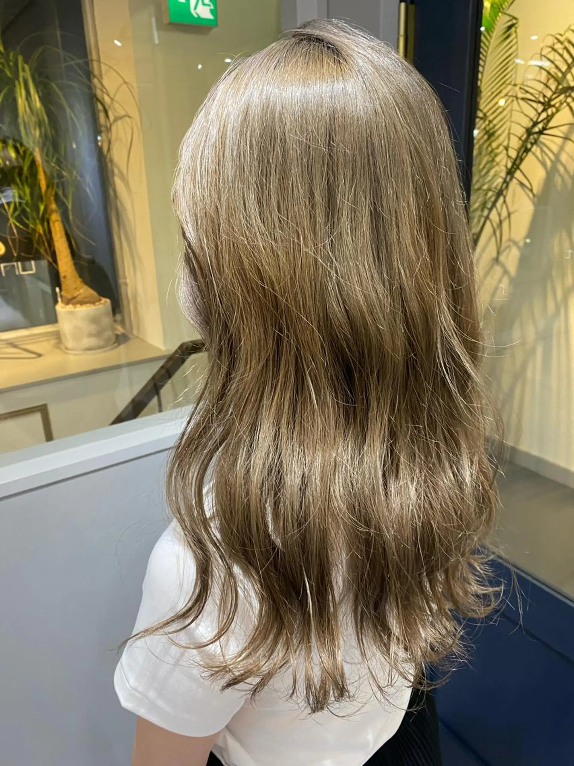 ロング きよはらちさき🍑 柔らかカラー🌱🫧のヘアスタイル