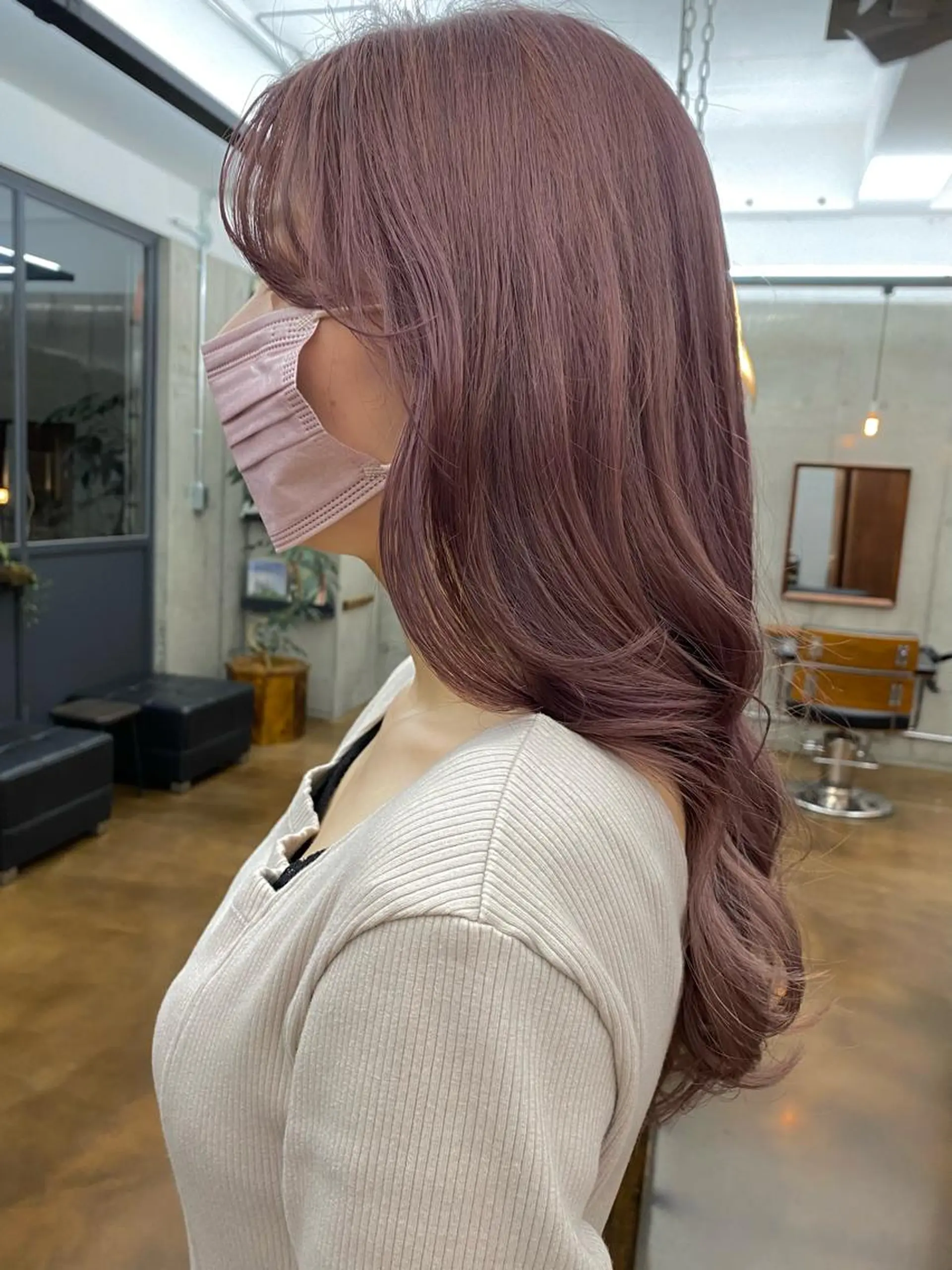 ロング カラー ラベンダーカラー ラベンダーピンク ピンクカラー ハイトーン/デザイン hirokiのヘアスタイル
