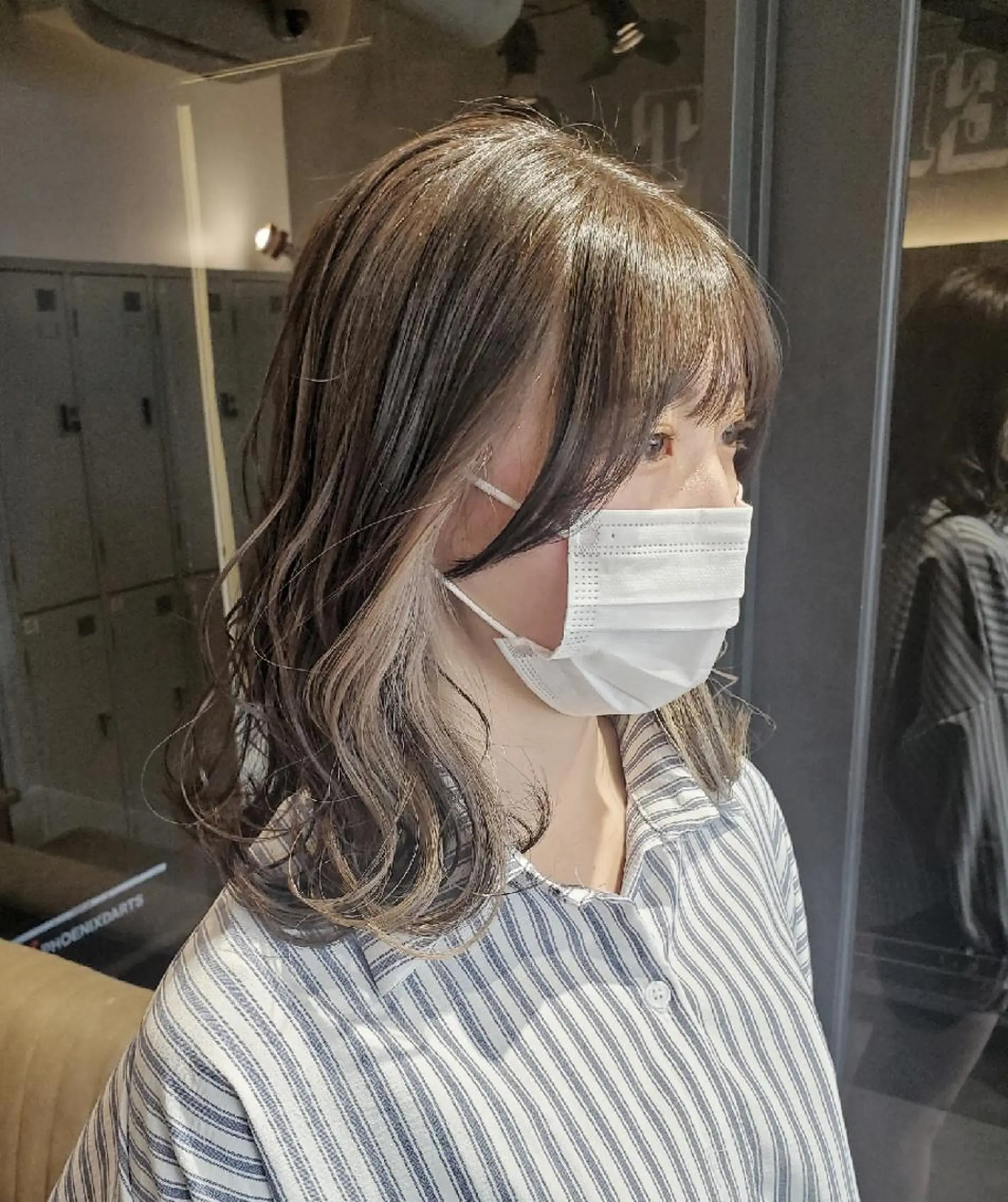 ミディアム カット ヘアカラー トリートメント ✨本日空きあります✨ 遠田コウヘイ🌟のヘアスタイル