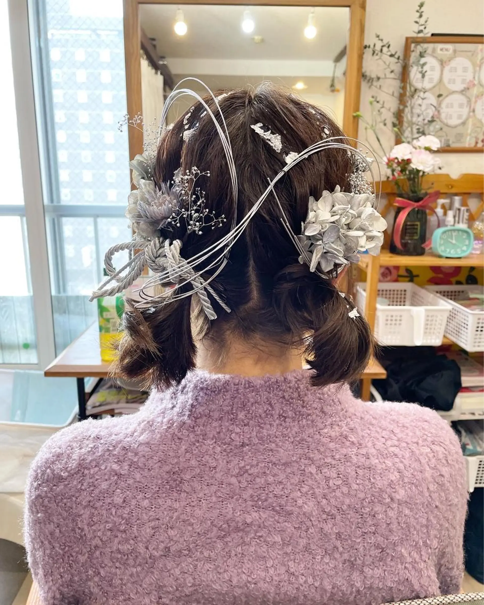 ヘアアレンジ 成人式 着付け HempBeauty 浅野アサミのヘアスタイル