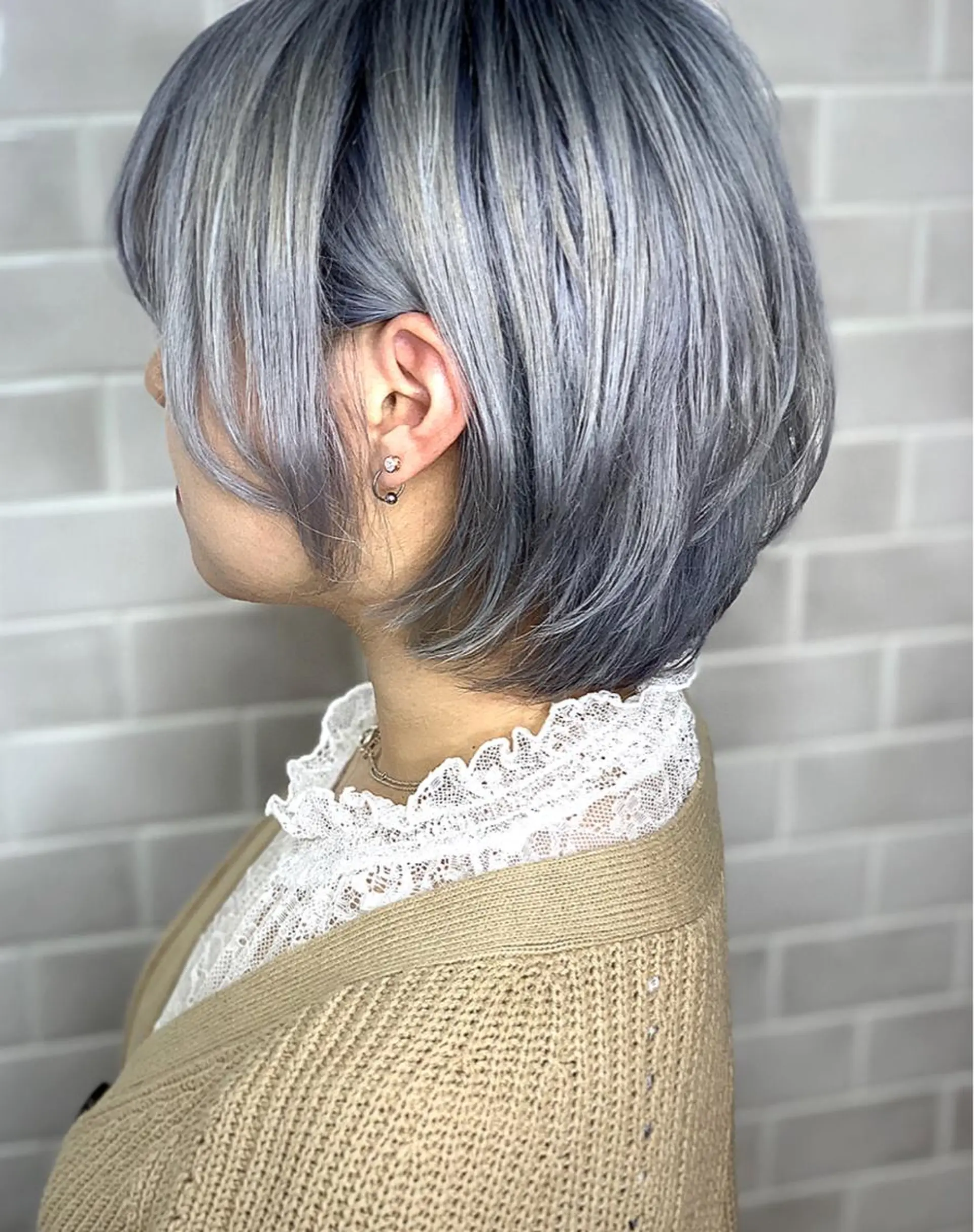 ショート カラー 木下 旬起のヘアスタイル