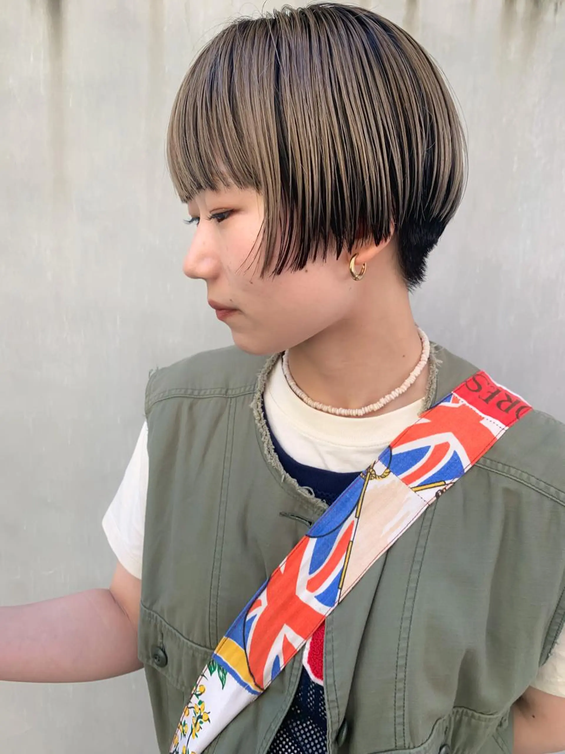 ショート カラー Spiel KOMOのヘアスタイル