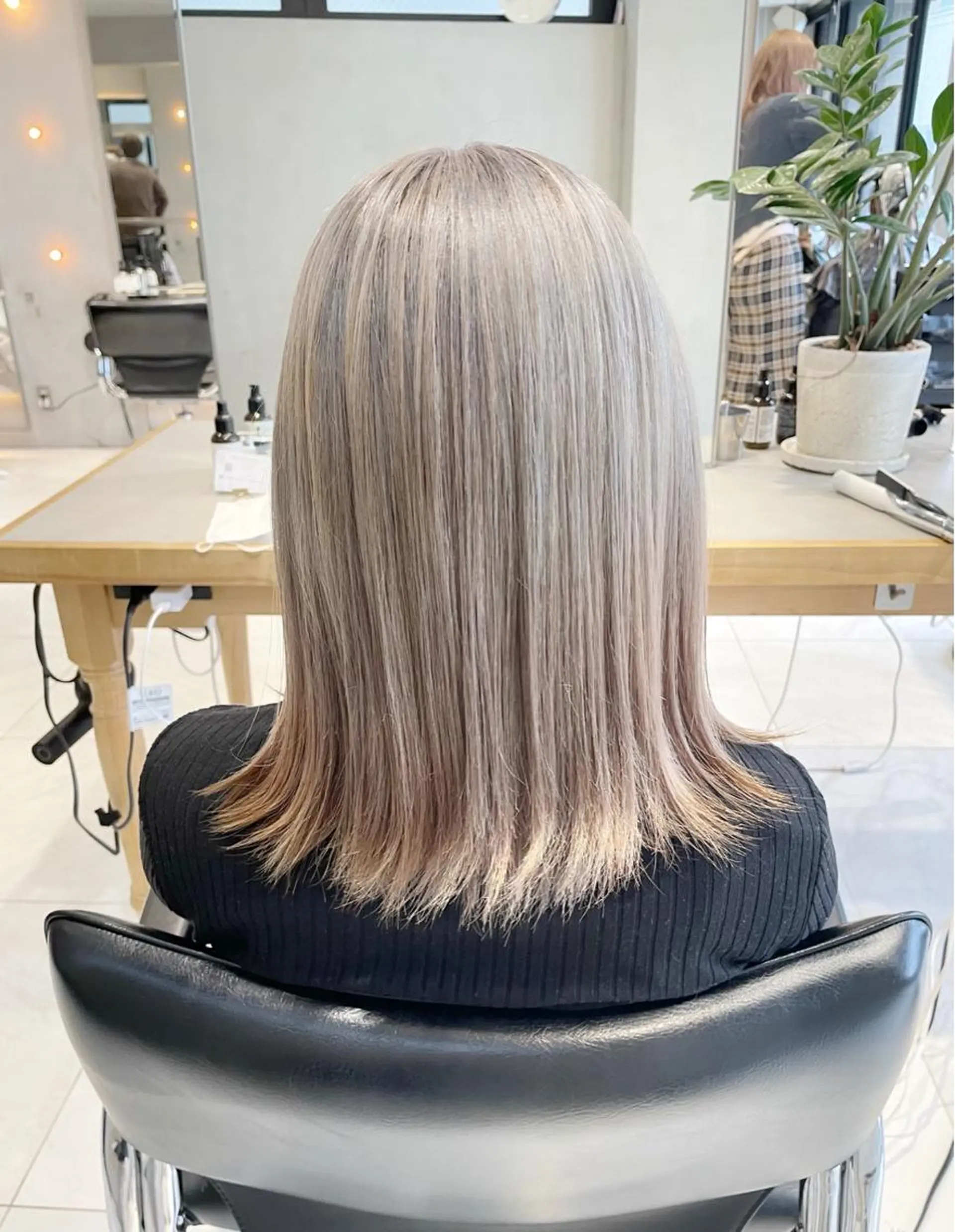 ミディアム カラー ヘアアレンジ 艶髪/レイヤーカット 🐣misakiのヘアスタイル