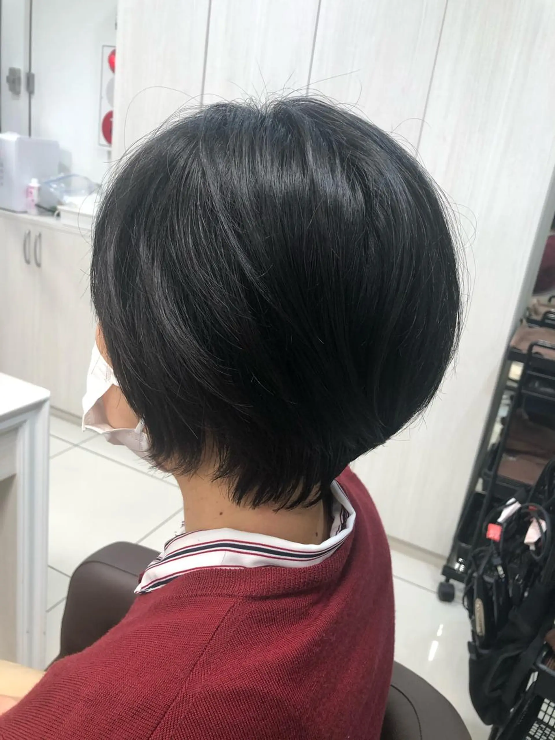ショート カット 炭木 一也のヘアスタイル