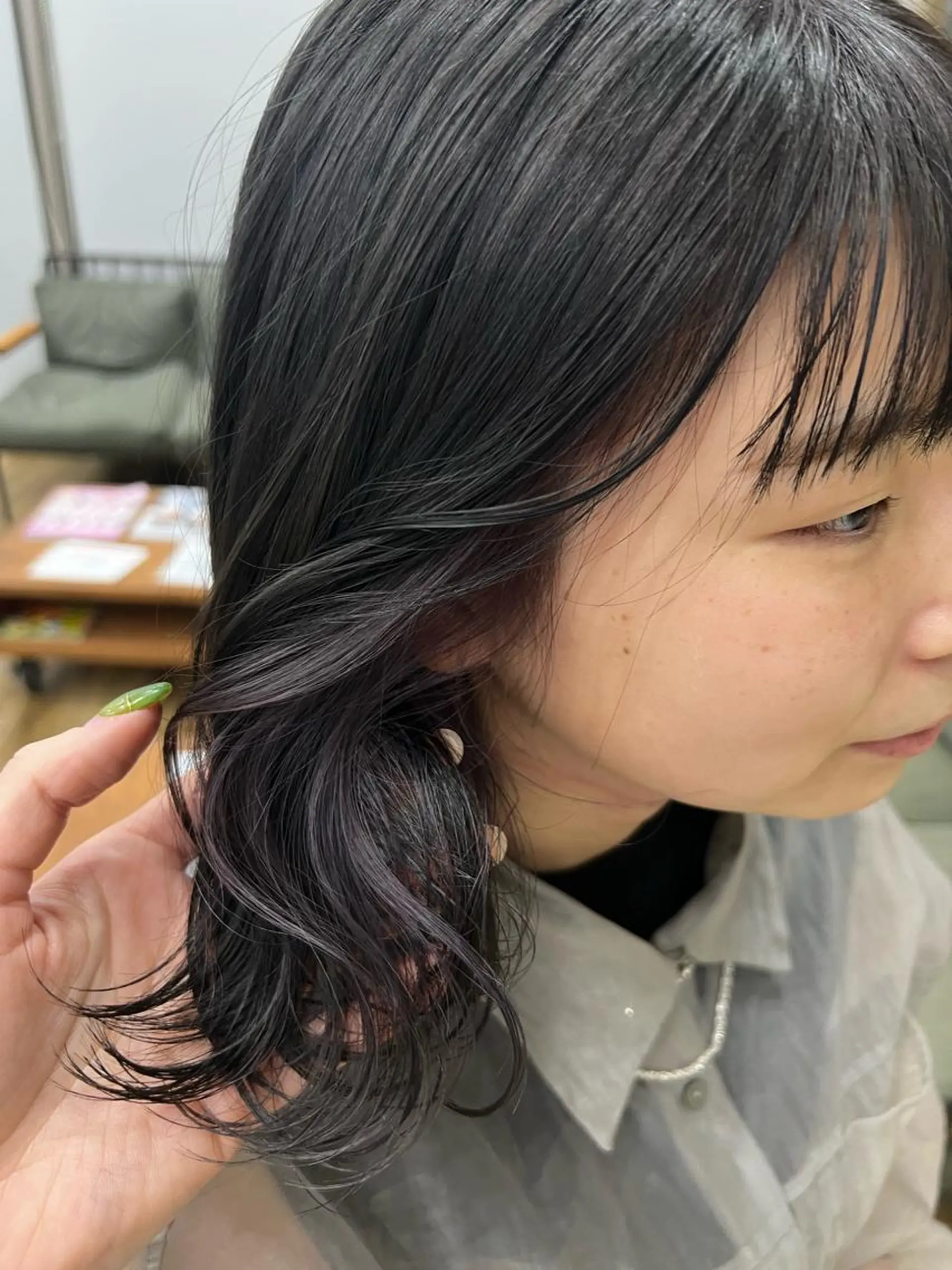 ショート カラー 小池 楓のヘアスタイル
