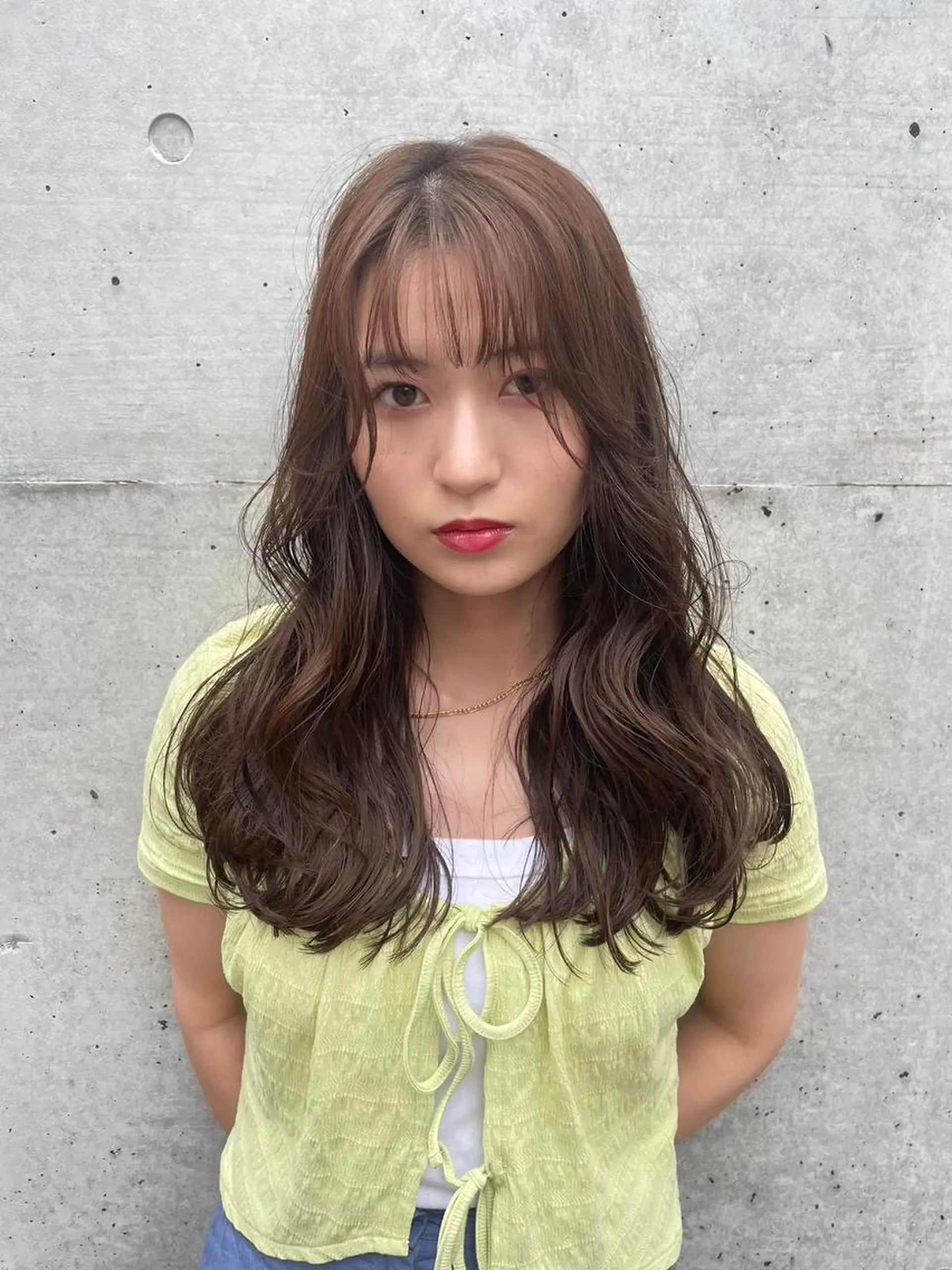 ミディアム 💚Forest Mirror💚のヘアスタイル