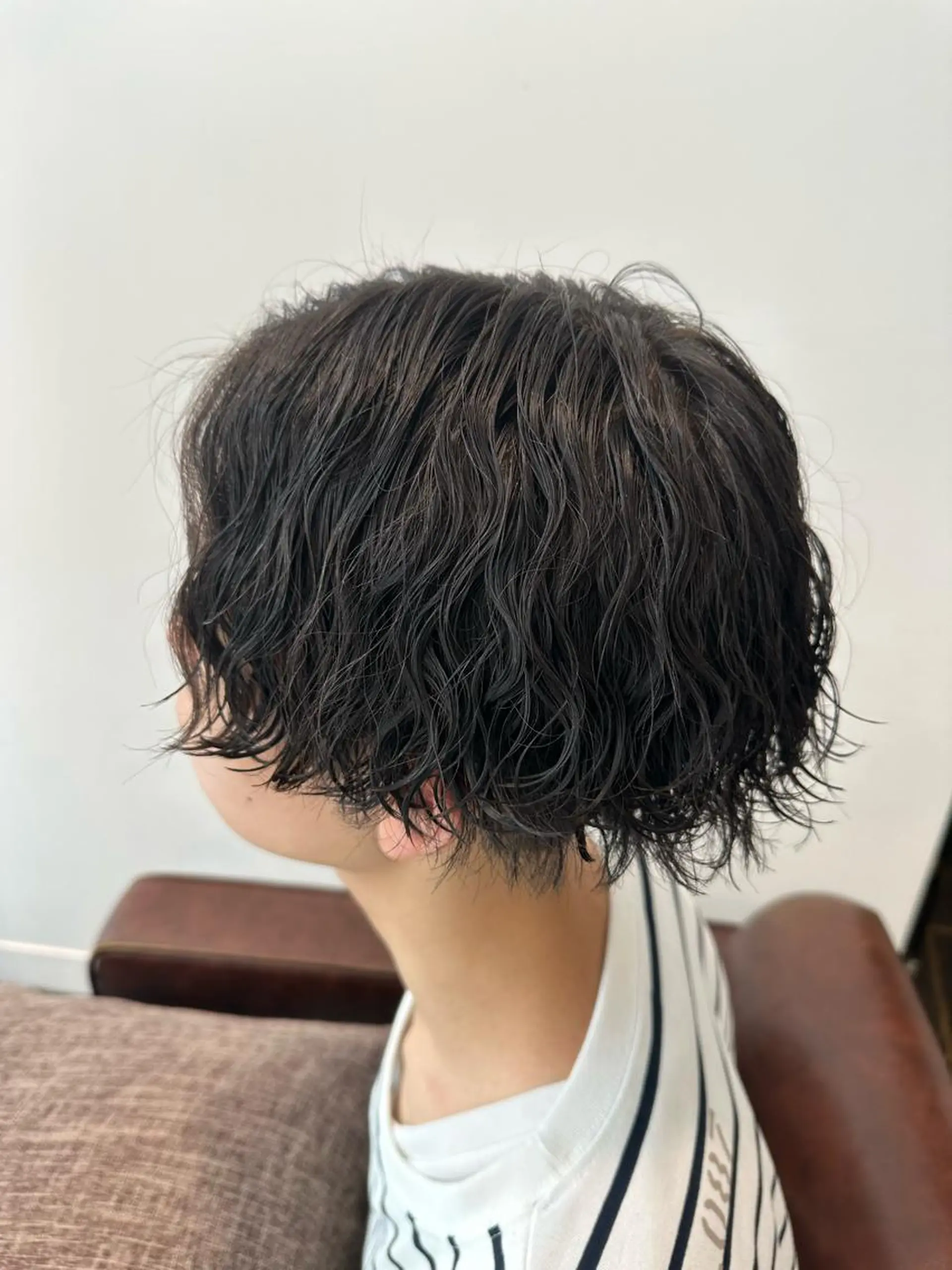 パーマ メンズ 齋藤 拓麻のヘアスタイル