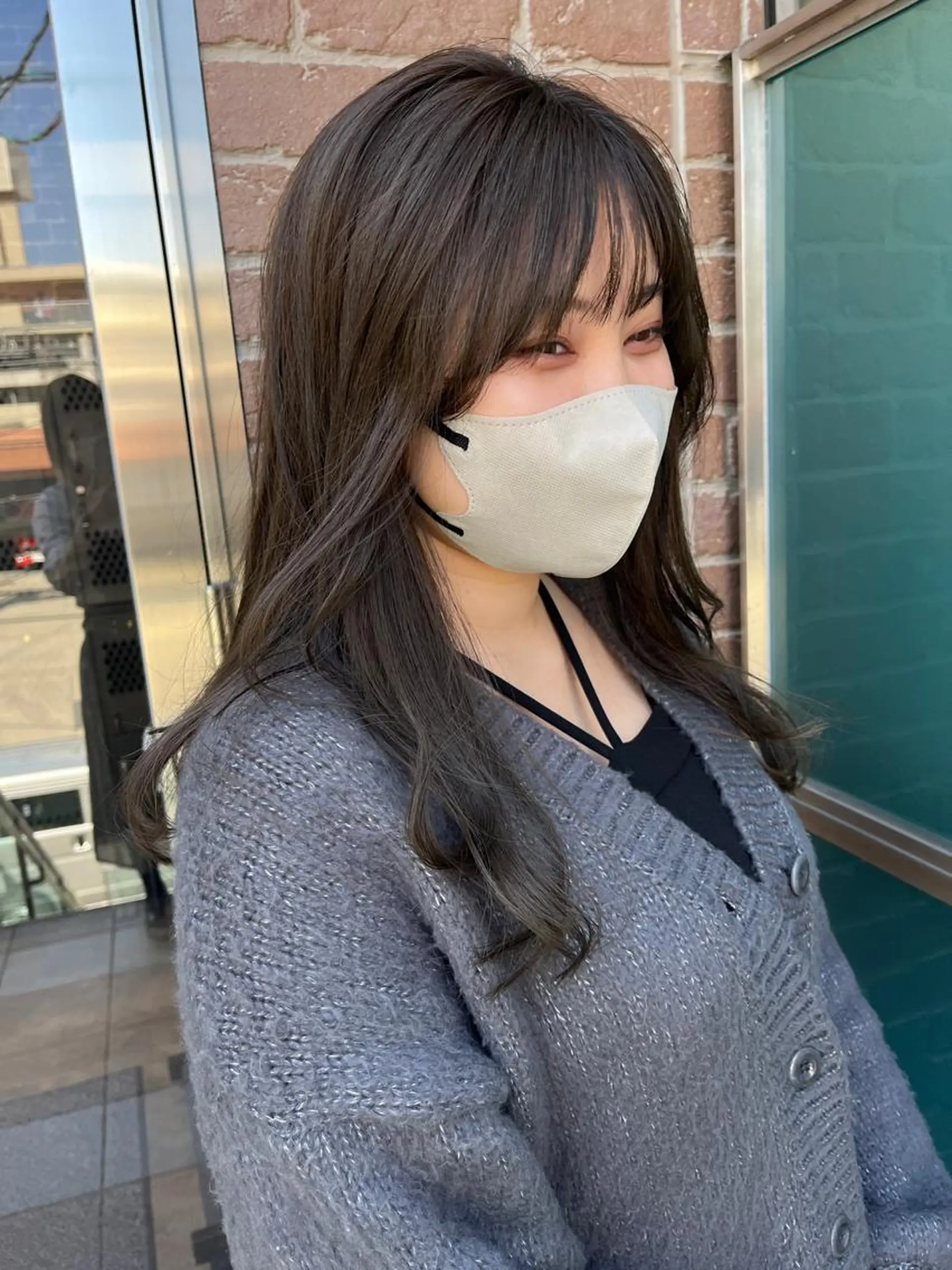 ロング カラー パーマ ヘアアレンジ メンズ キッズ ネイル マツエク・マツパ アイブロウ メンズブリーチ メンズハイライト メンズインナーカラー メンズ韓国風 ブリーチ 久木原 ゆりのヘアスタイル