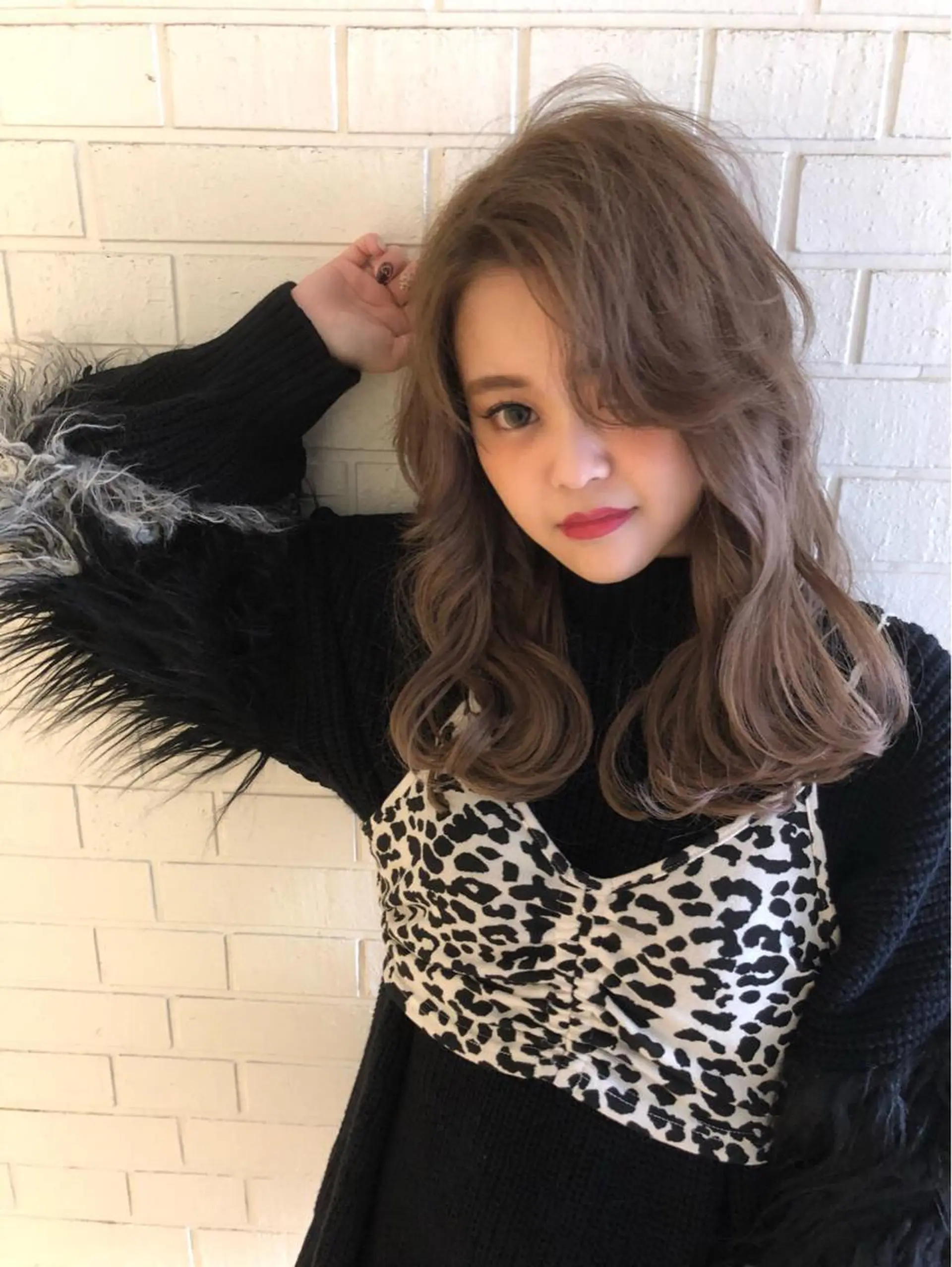 セミロング カラー エクステ PSY(サイ)池袋 金田尚久🎨のヘアスタイル