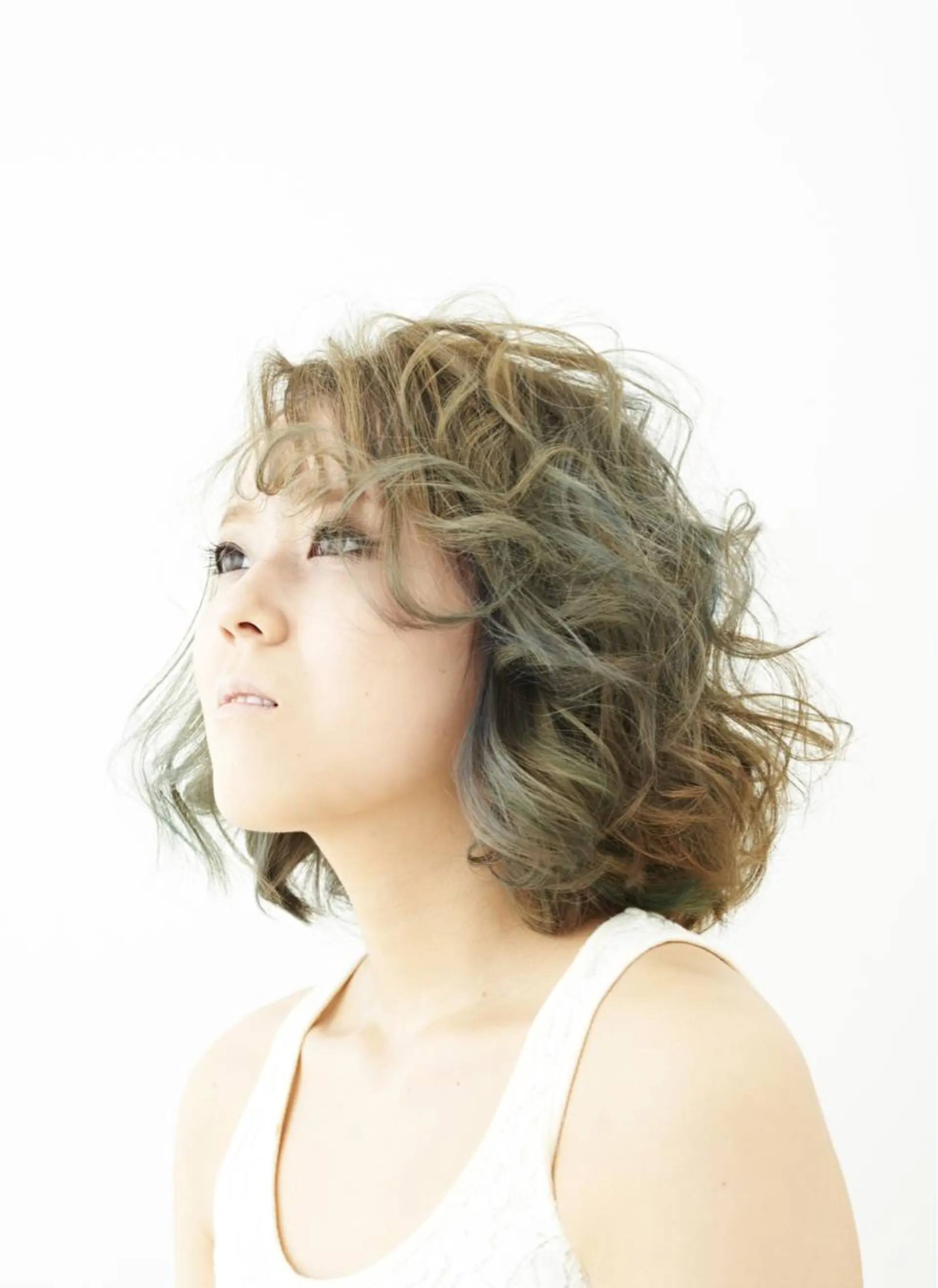 ミディアム ブレス渡辺 康介のヘアスタイル