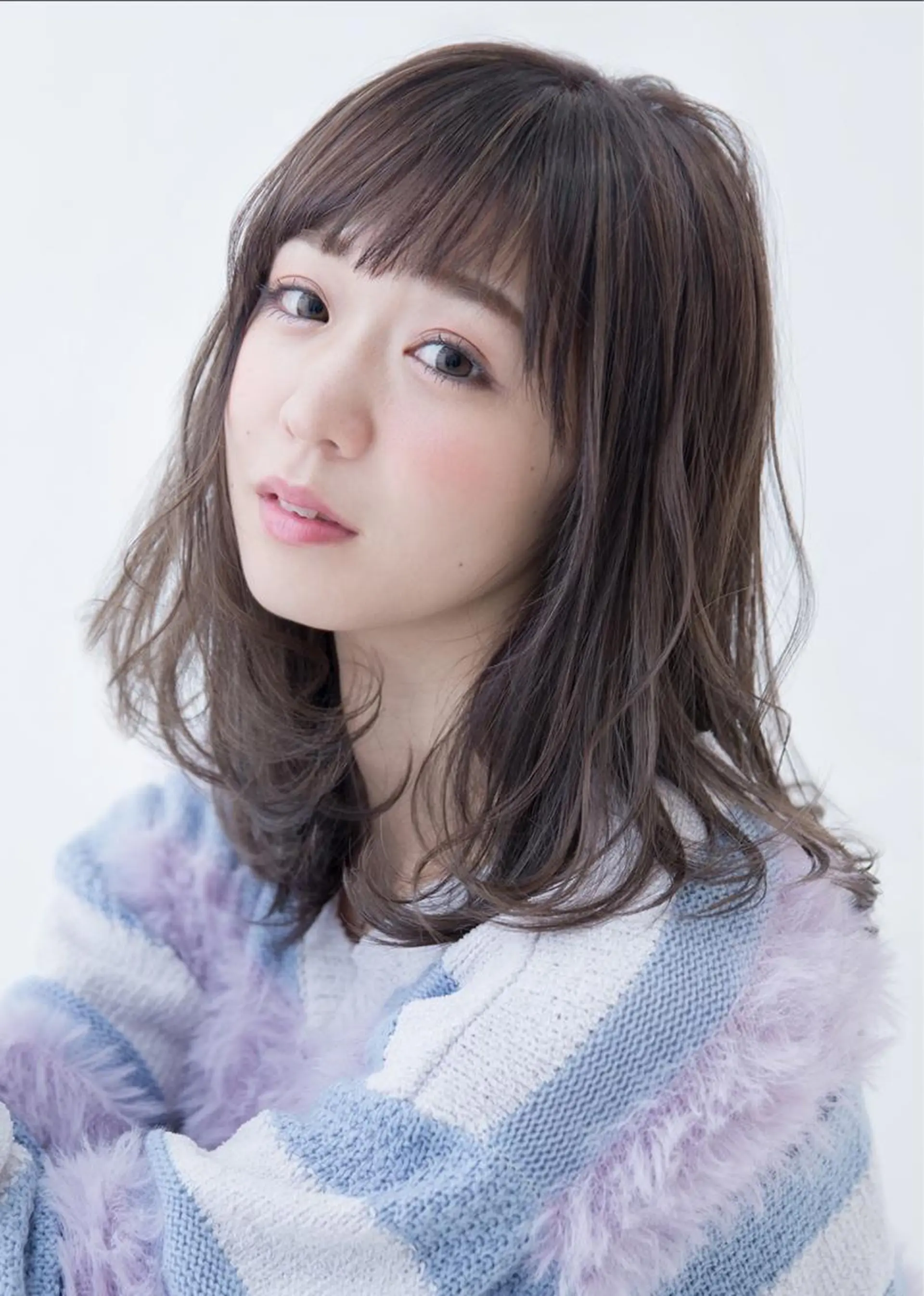 セミロング カラー パーマ キッズ MODE K´s eau髪質改善特化のヘアスタイル