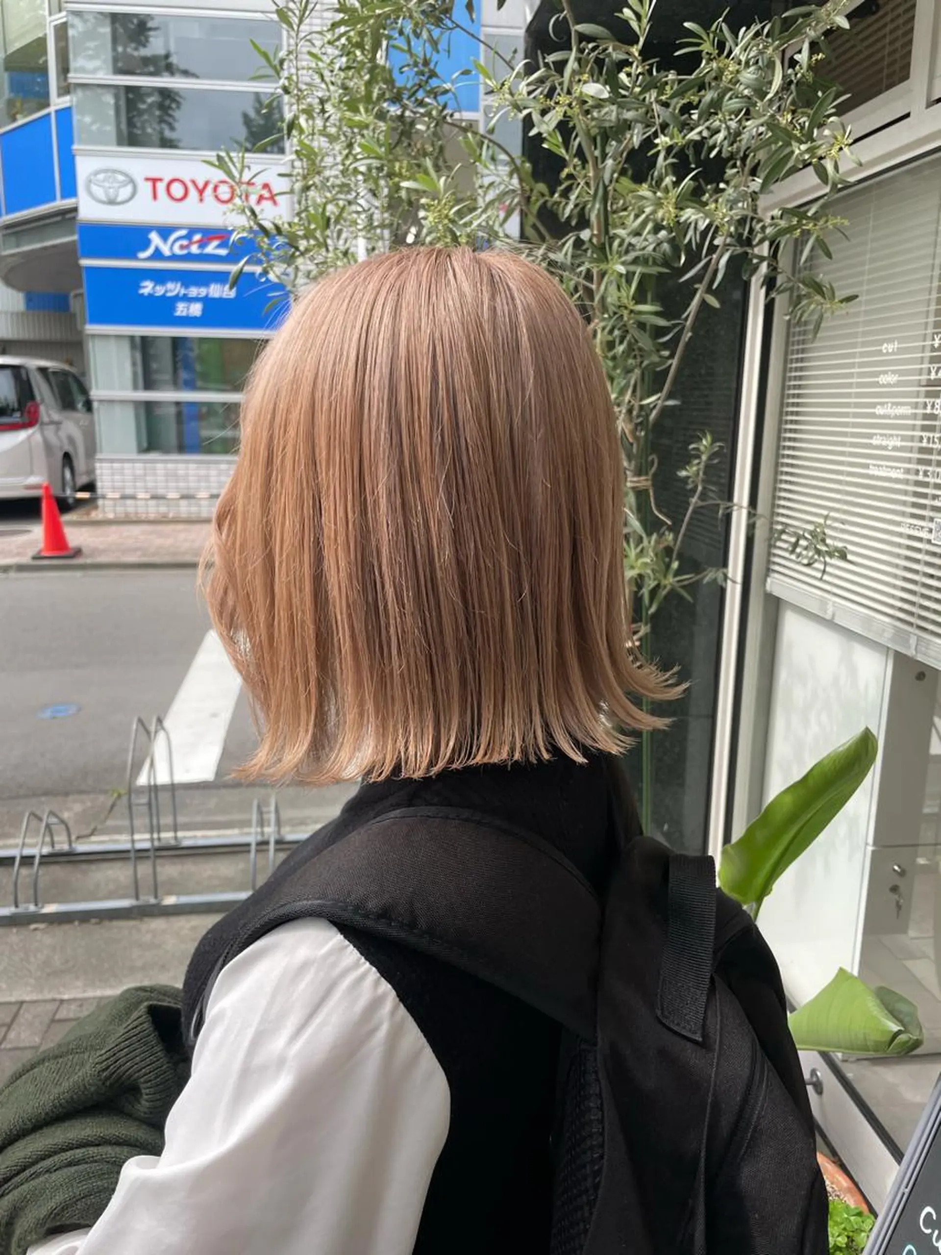 ミディアム カット ヘアカラー 縮毛矯正 髪質改善🌱 高橋みなみのヘアスタイル