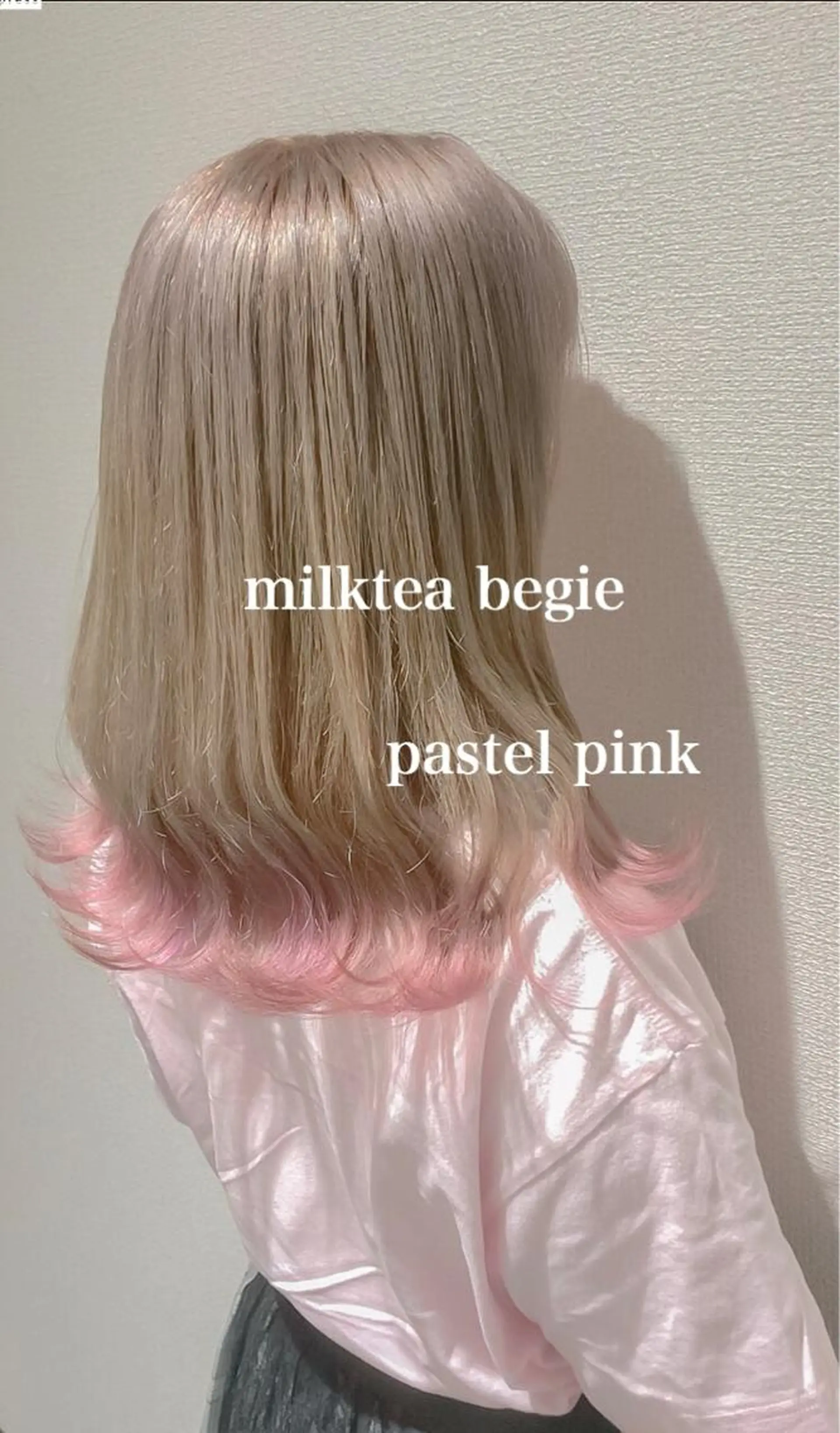 ミディアム カラー Selenehair 三条本店のヘアスタイル