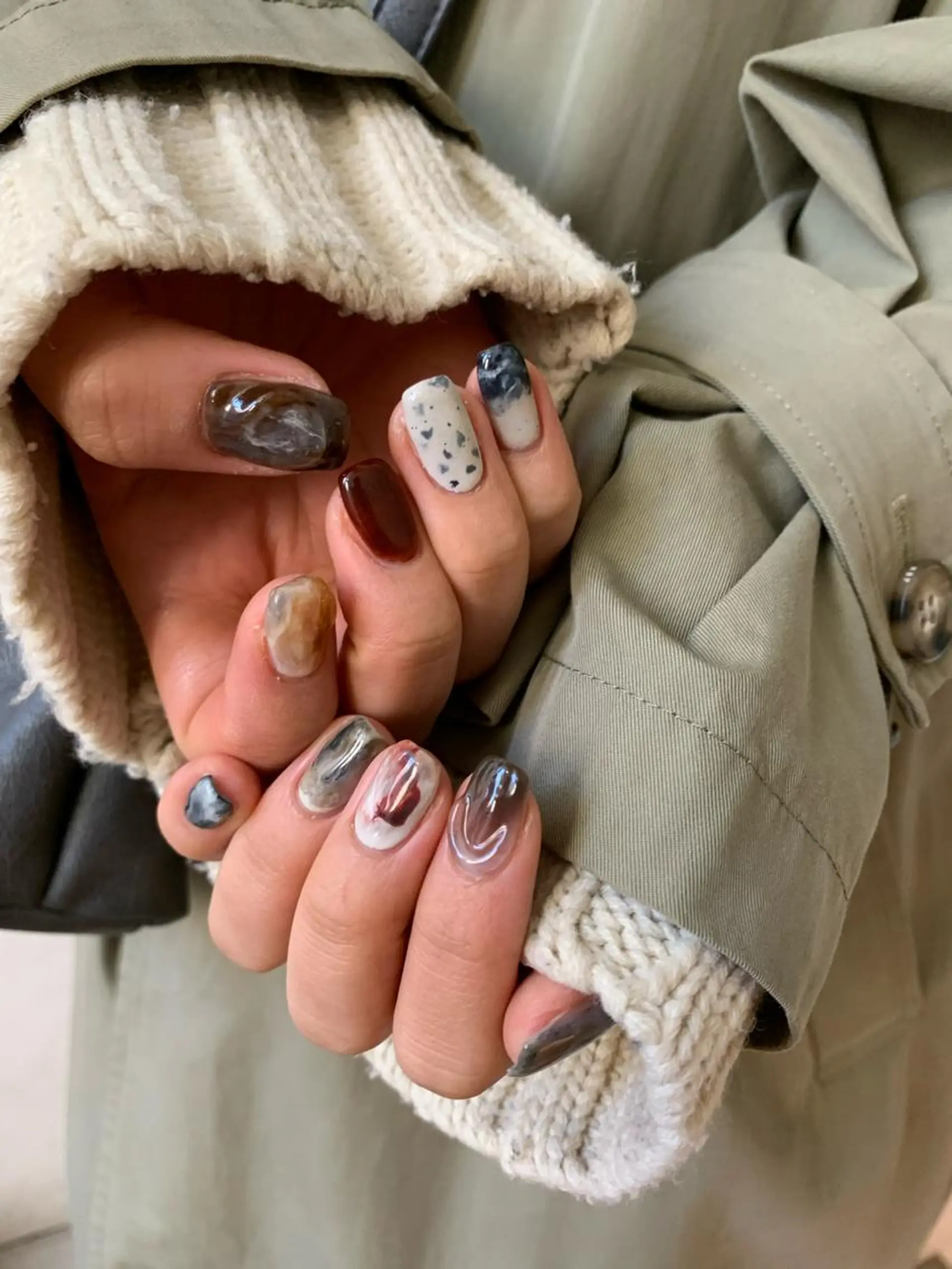 ネイル 【韓国ヘア・ネイル】 HINATA🍒のネイルデザイン