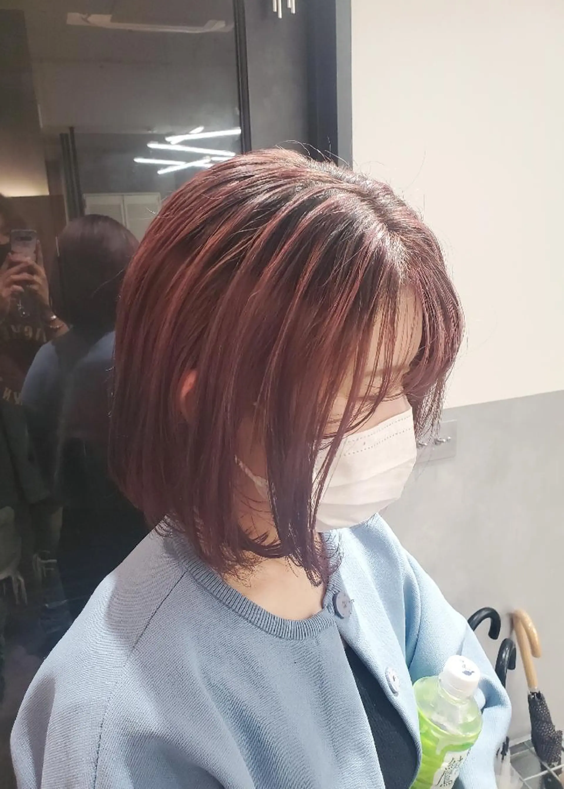 ミディアム ハイライト レイヤーカット ヘアカラー ✨本日空きあります✨ 遠田コウヘイ🌟のヘアスタイル