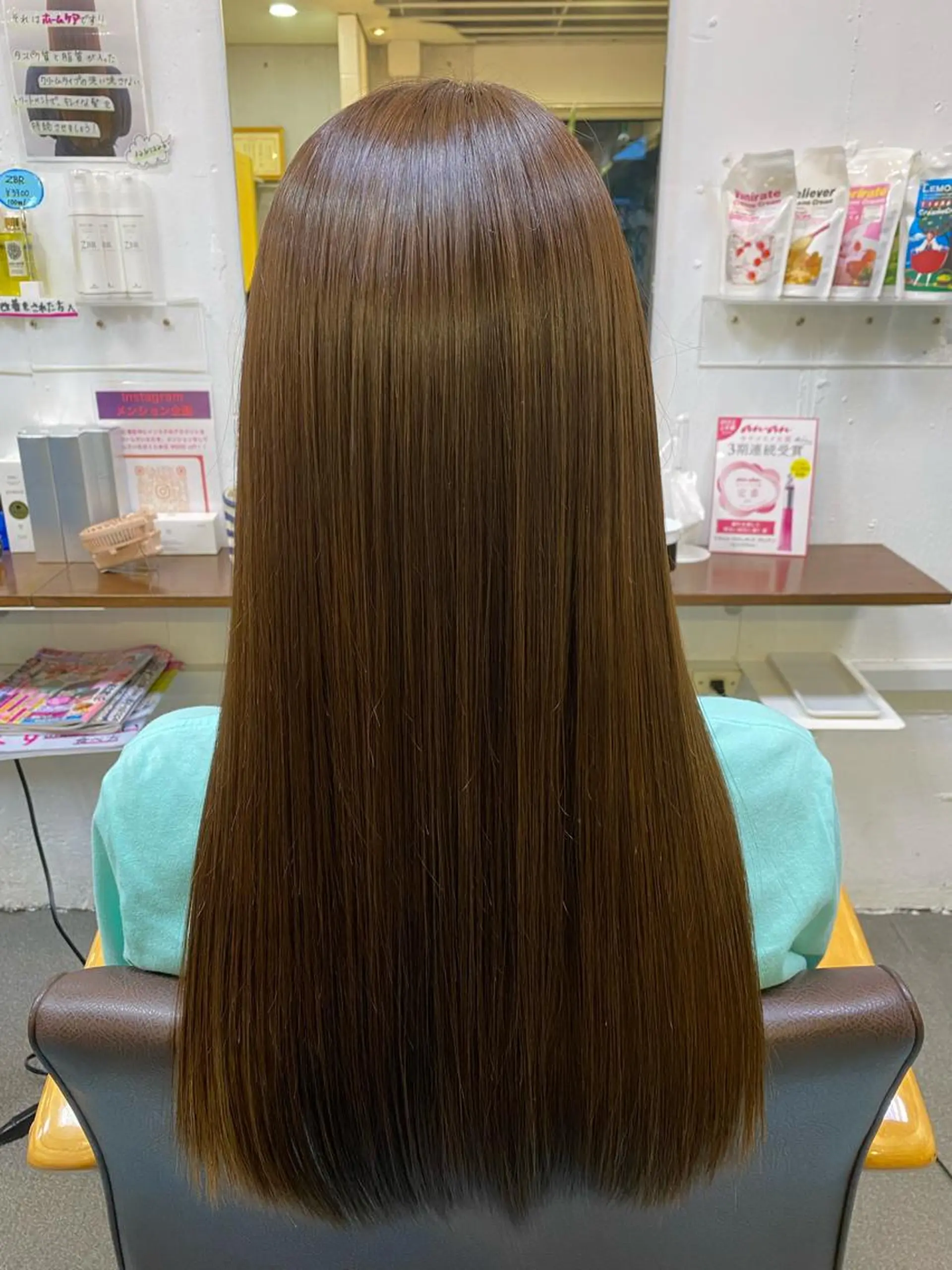 ロング カラー 髪質改善 【髪質改善】に特化 オリーブオイルクラブのヘアスタイル