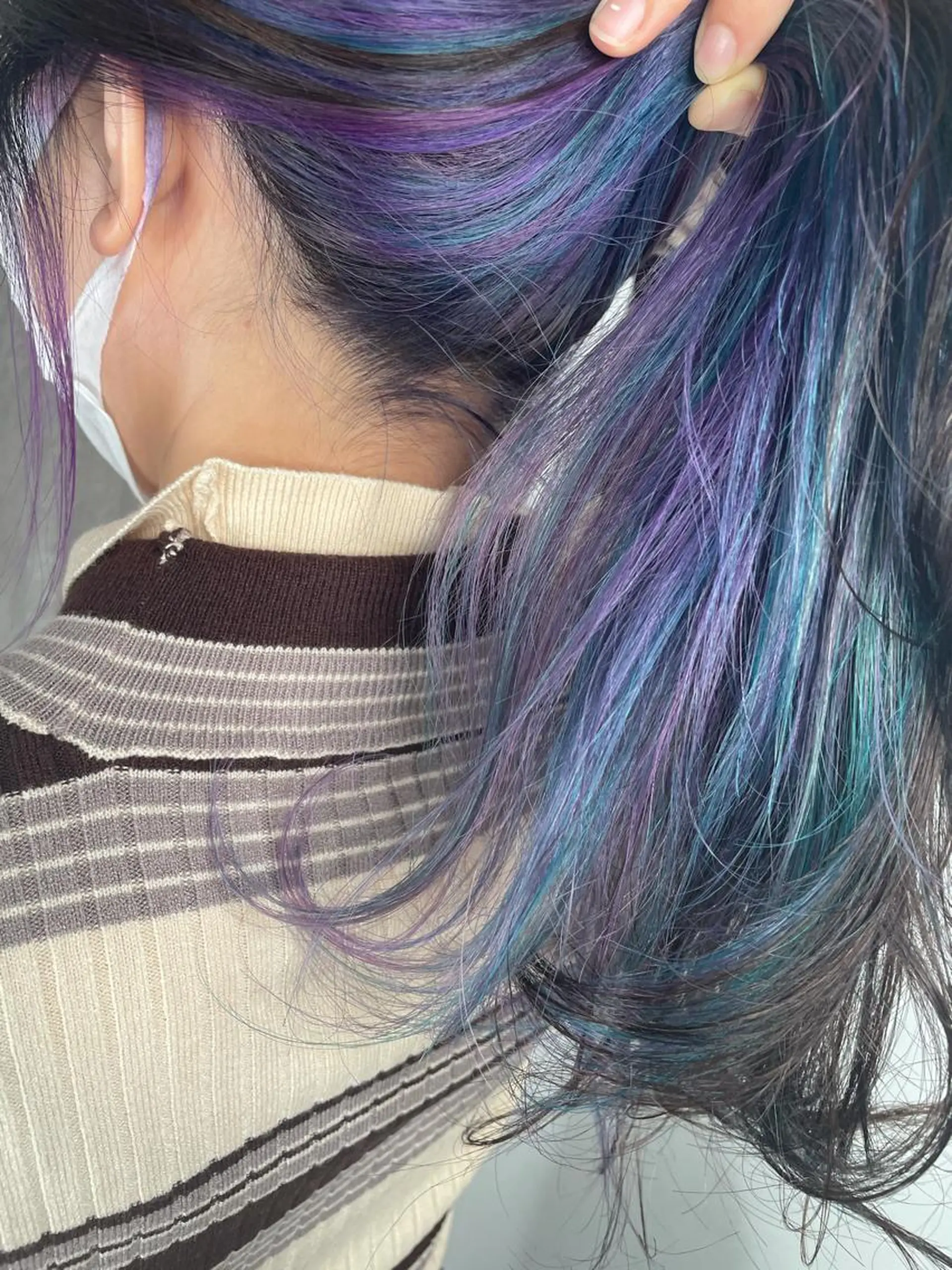 セミロング カラー 髪質改善×縮毛矯正 HairDr.LINO駒沢【リノ】所属・沖縄東京2拠点美容師 mamicoのヘアスタイル