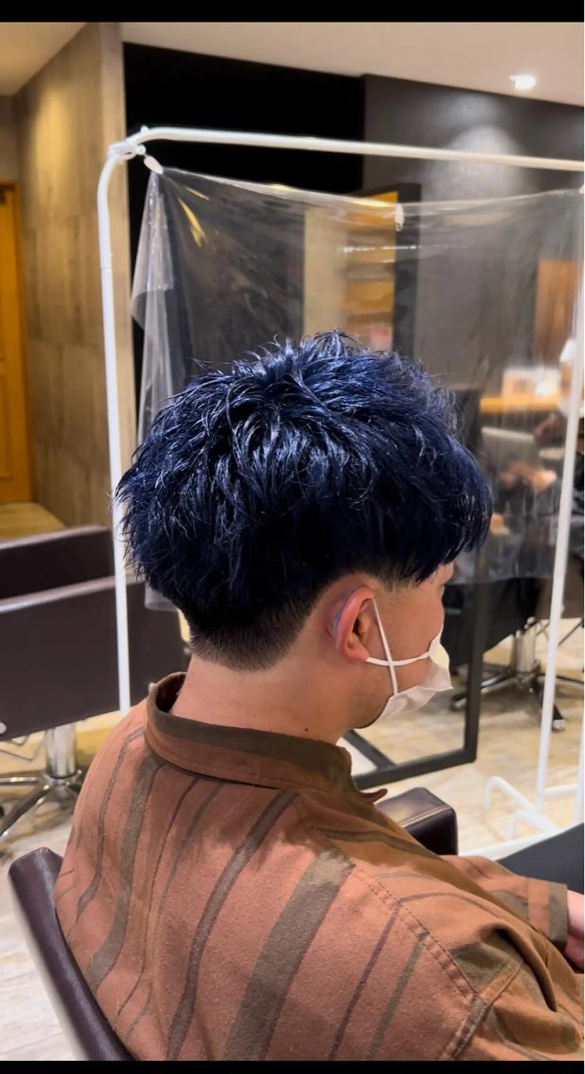 ミディアム カラー パーマ ヘアアレンジ メンズ キッズ ネイル マツエク・マツパ アイブロウ EnBlesS西宮 マンツーマン神道有基のヘアスタイル