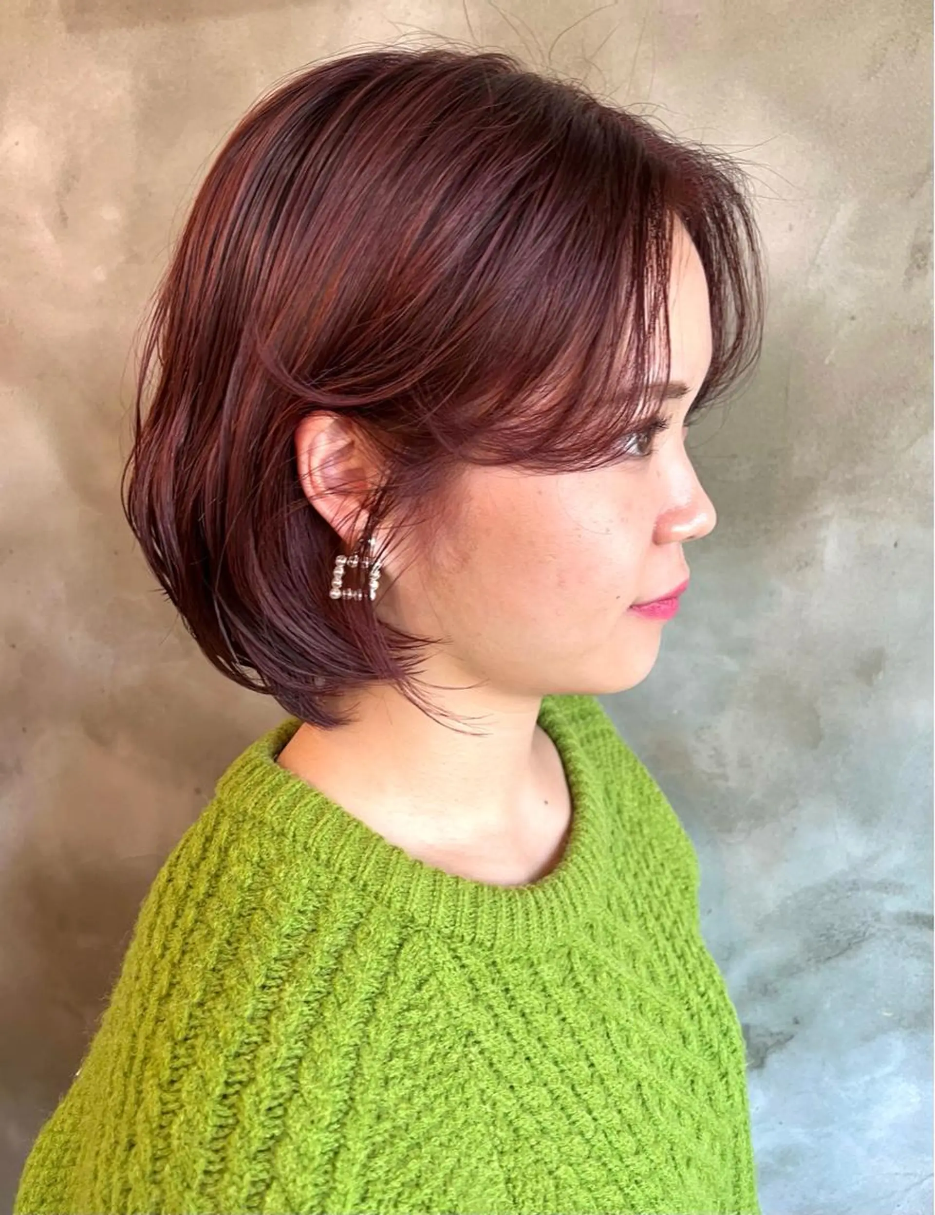 ショート カラー カット 木村陸弥 似合わせ 透明感カラー🌿のヘアスタイル