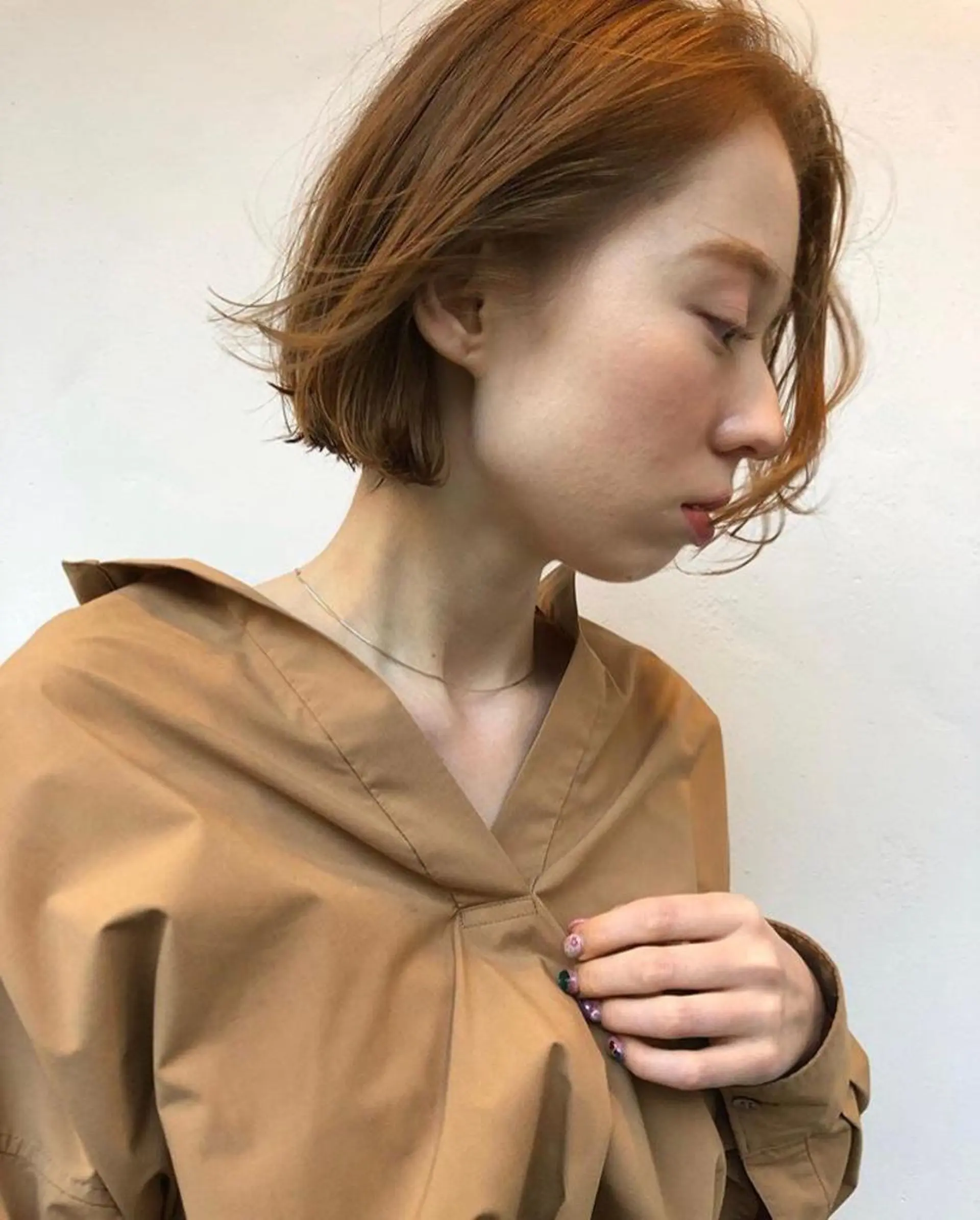 ショート カット 縮毛矯正 鈴木 千裕のヘアスタイル