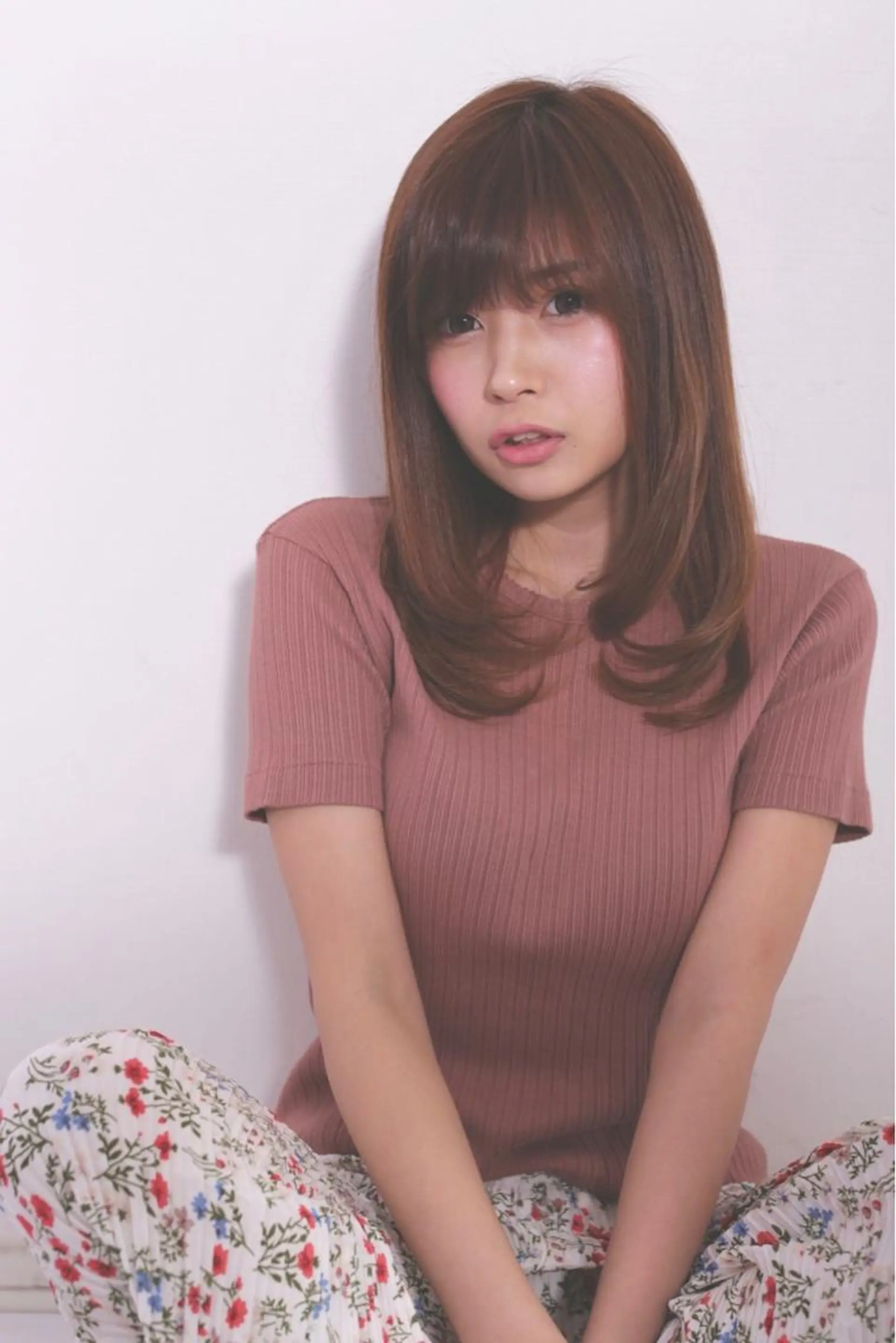 セミロング カラー 【天満1艶髪】潤艶/ 髪質改善🌹釣本竜哉のヘアスタイル