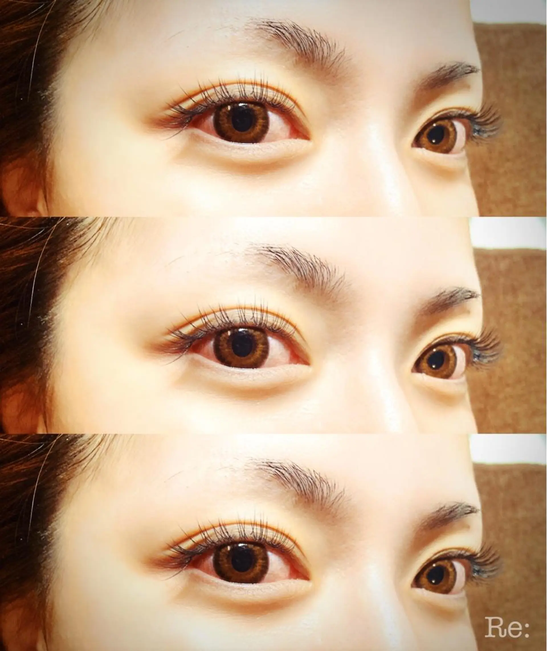 マツエク・マツパ Cカール フラットラッシュ セーブル Lash Re：のマツエク・マツパデザイン