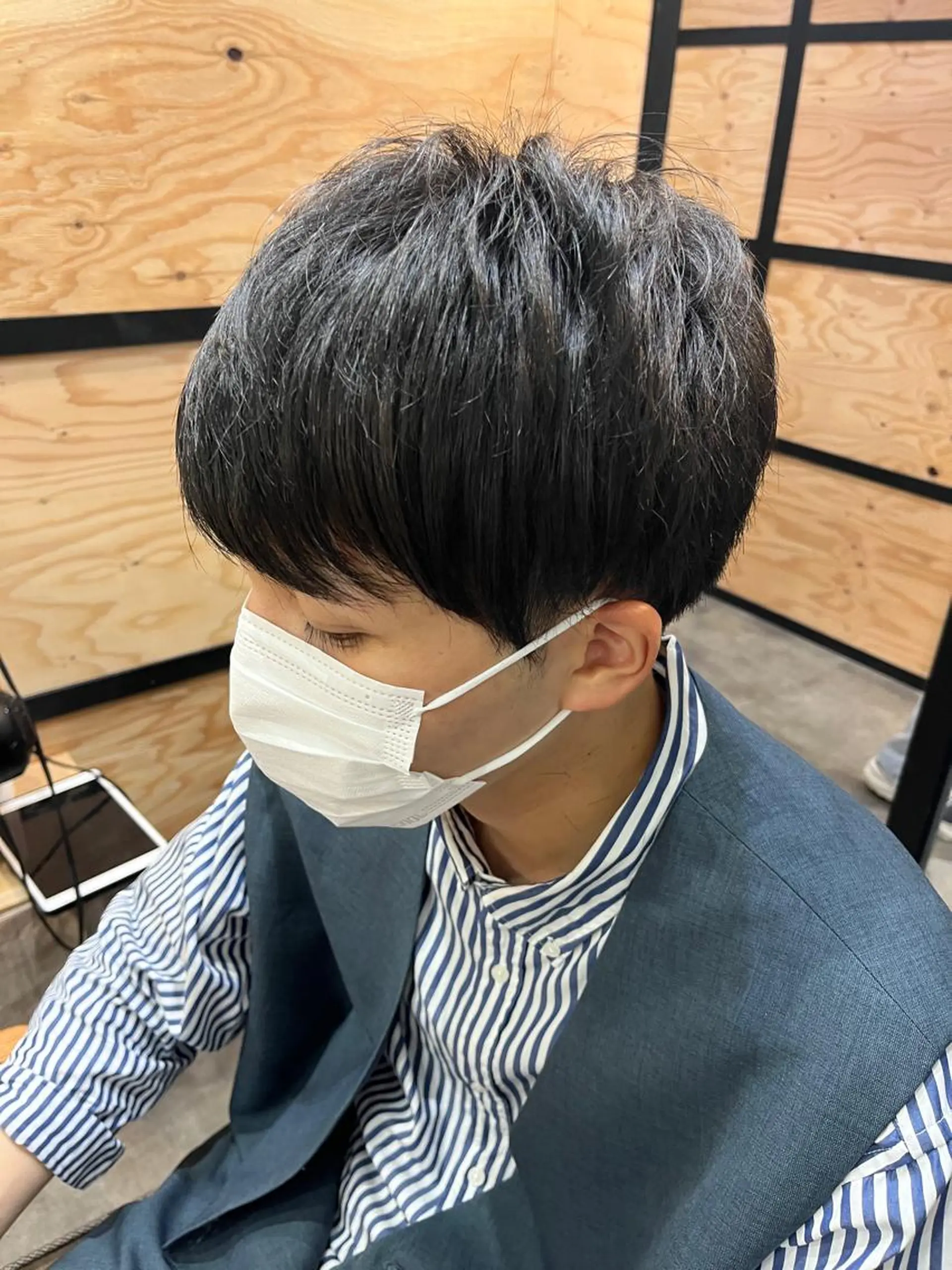 メンズ マッシュ 久木原 ゆりのヘアスタイル