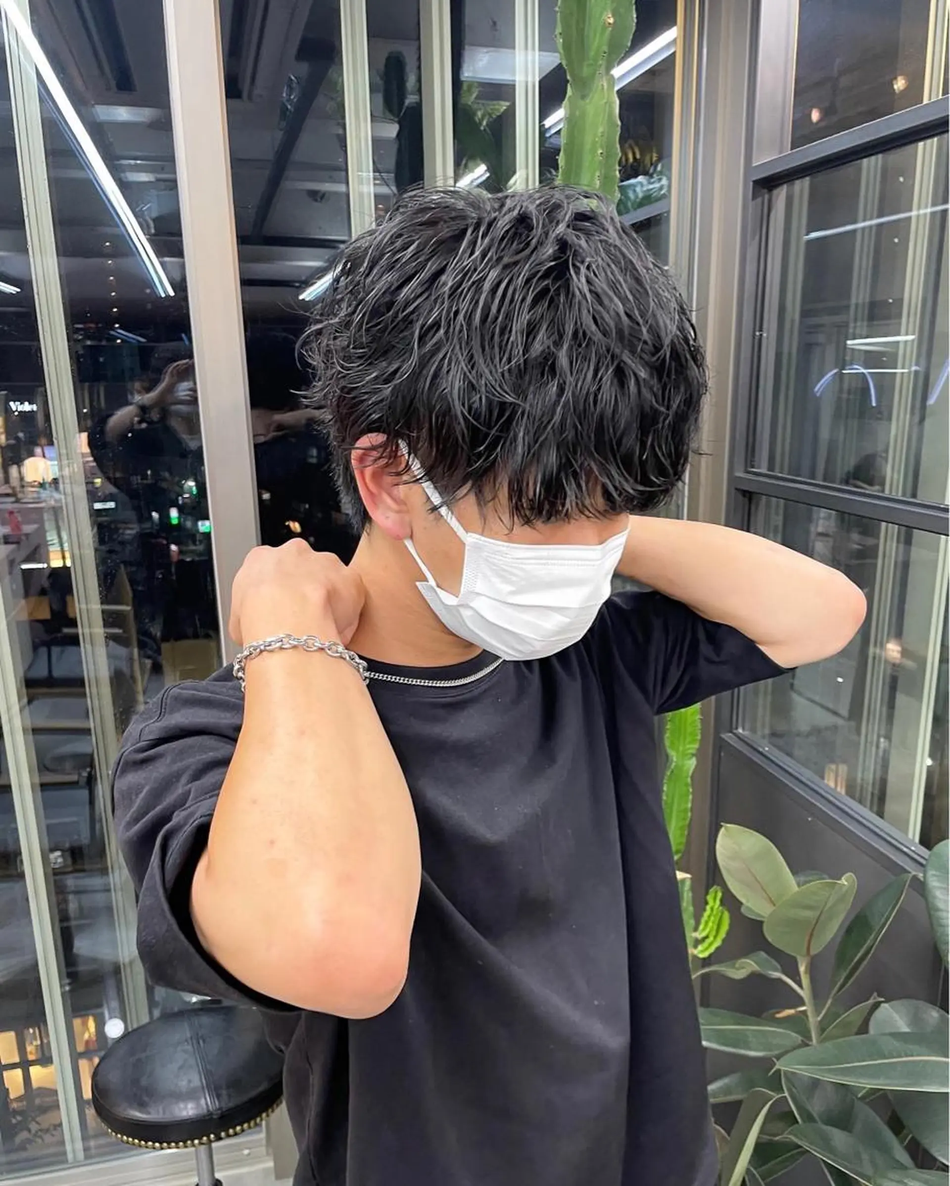 パーマ メンズ ヘアセット メンズ特化/ 山口大輝のヘアスタイル