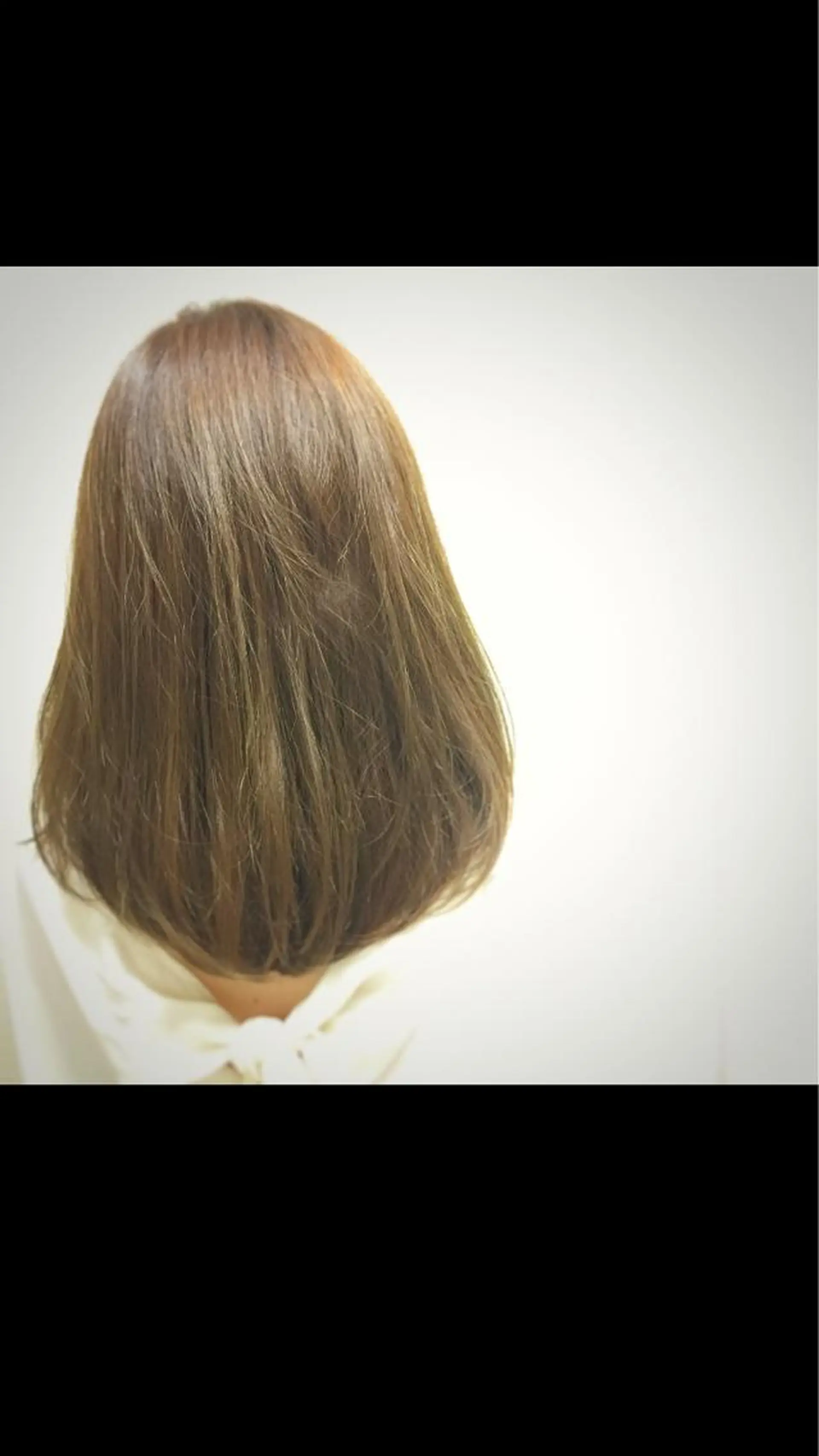 ミディアム カラー ヘアアレンジ BonD hairのヘアスタイル