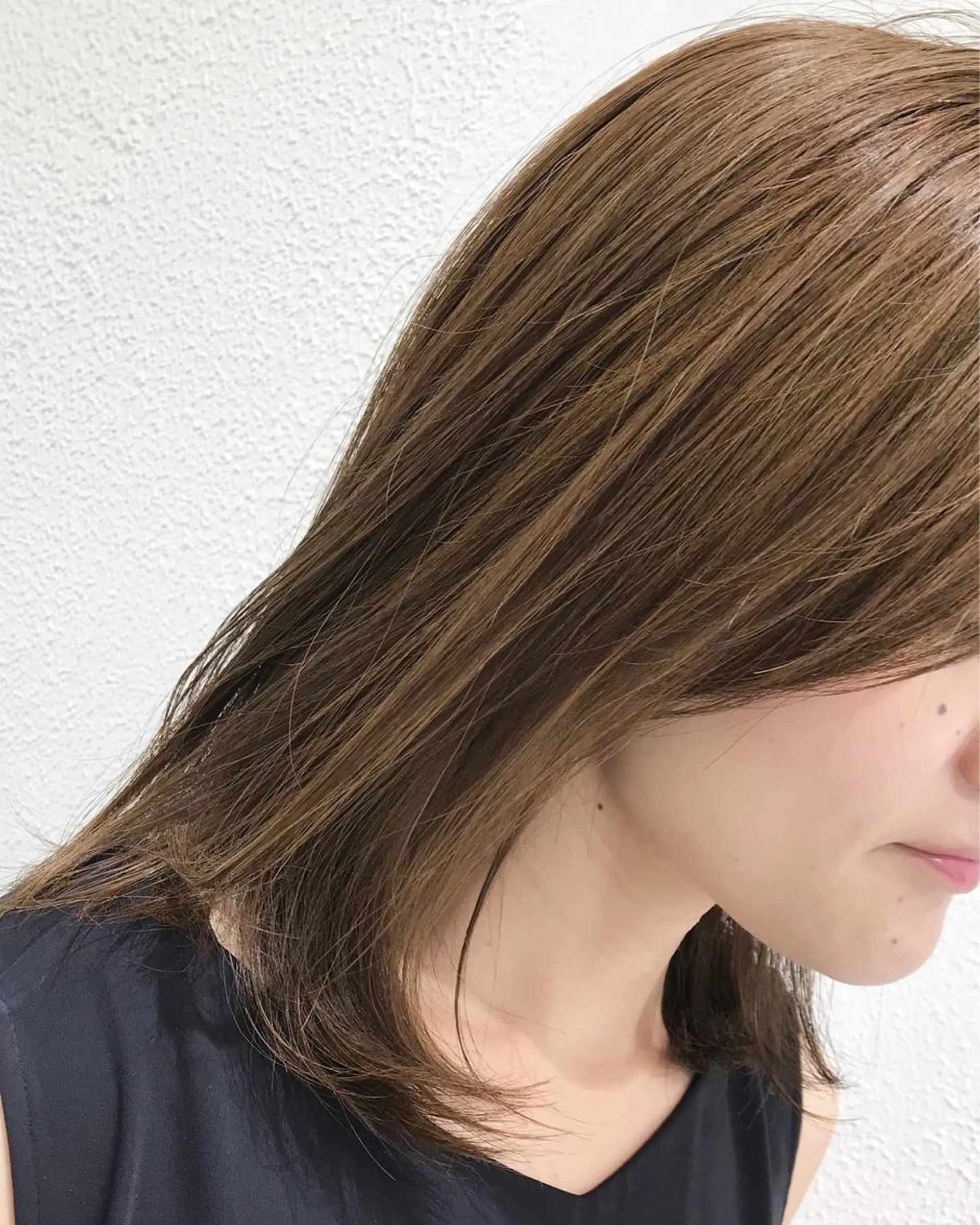 ミディアム カラー ハイトーンカラー 当日予約🆗✂︎ ウエモト タクのヘアスタイル