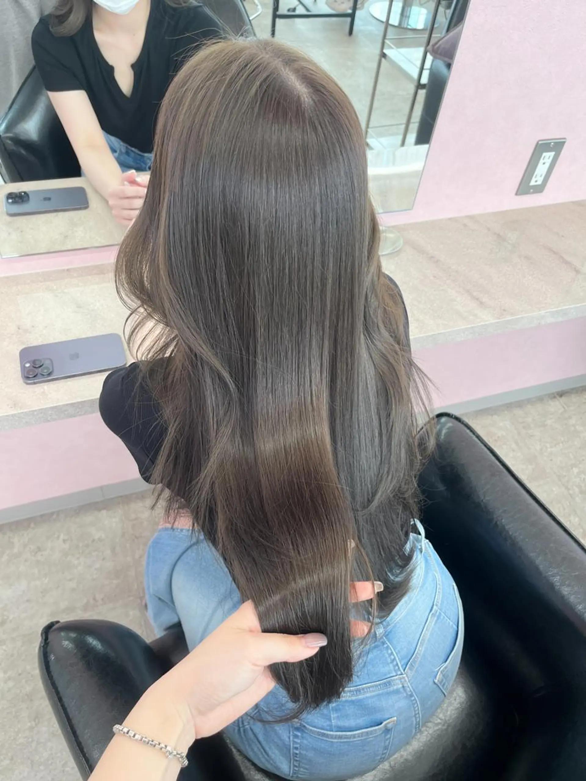 ロング ヘアカラー MATTY rioのヘアスタイル