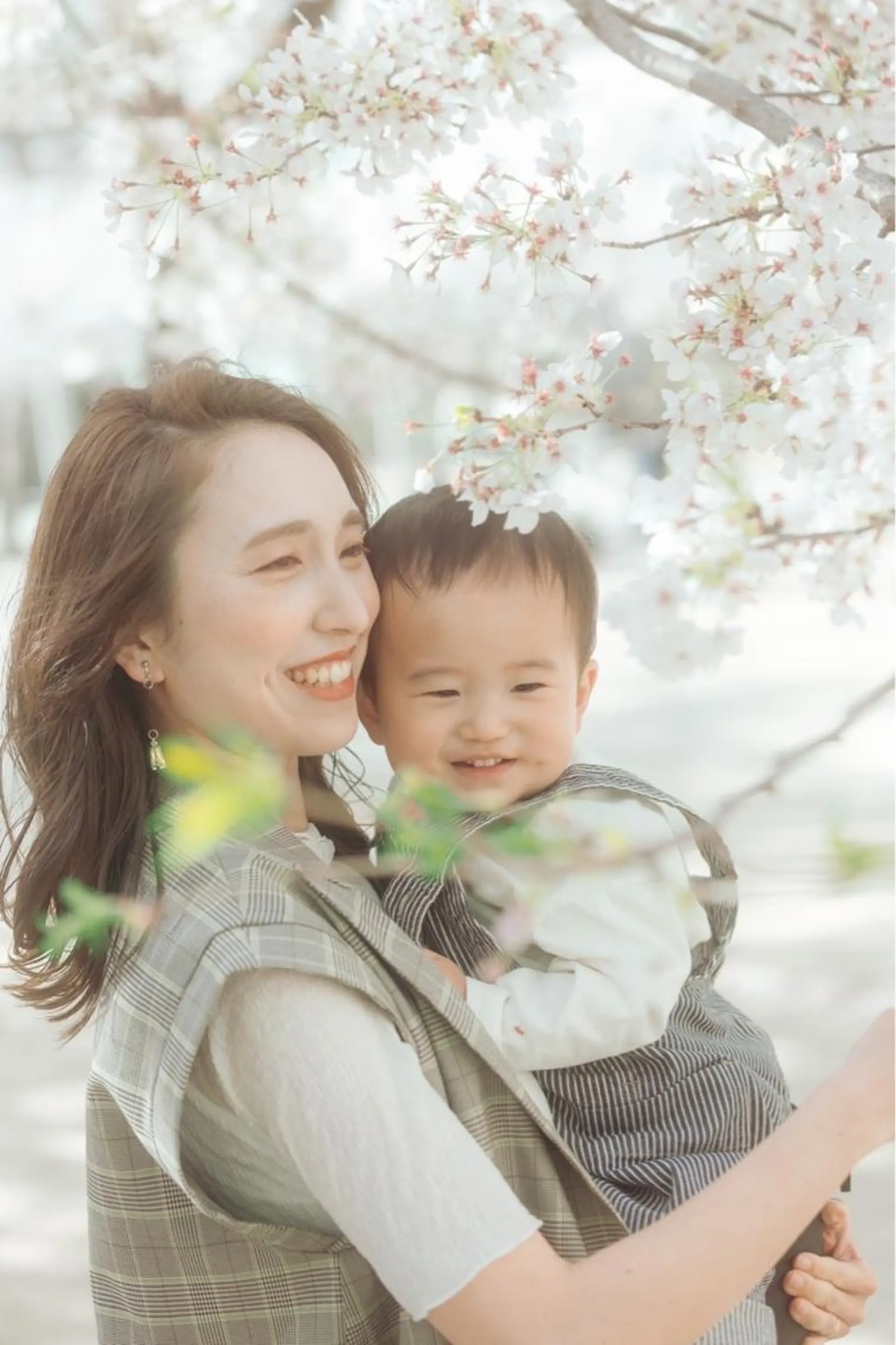 ミディアム カラー ヘアアレンジ キッズ シェアハピ ヤマモトのヘアスタイル