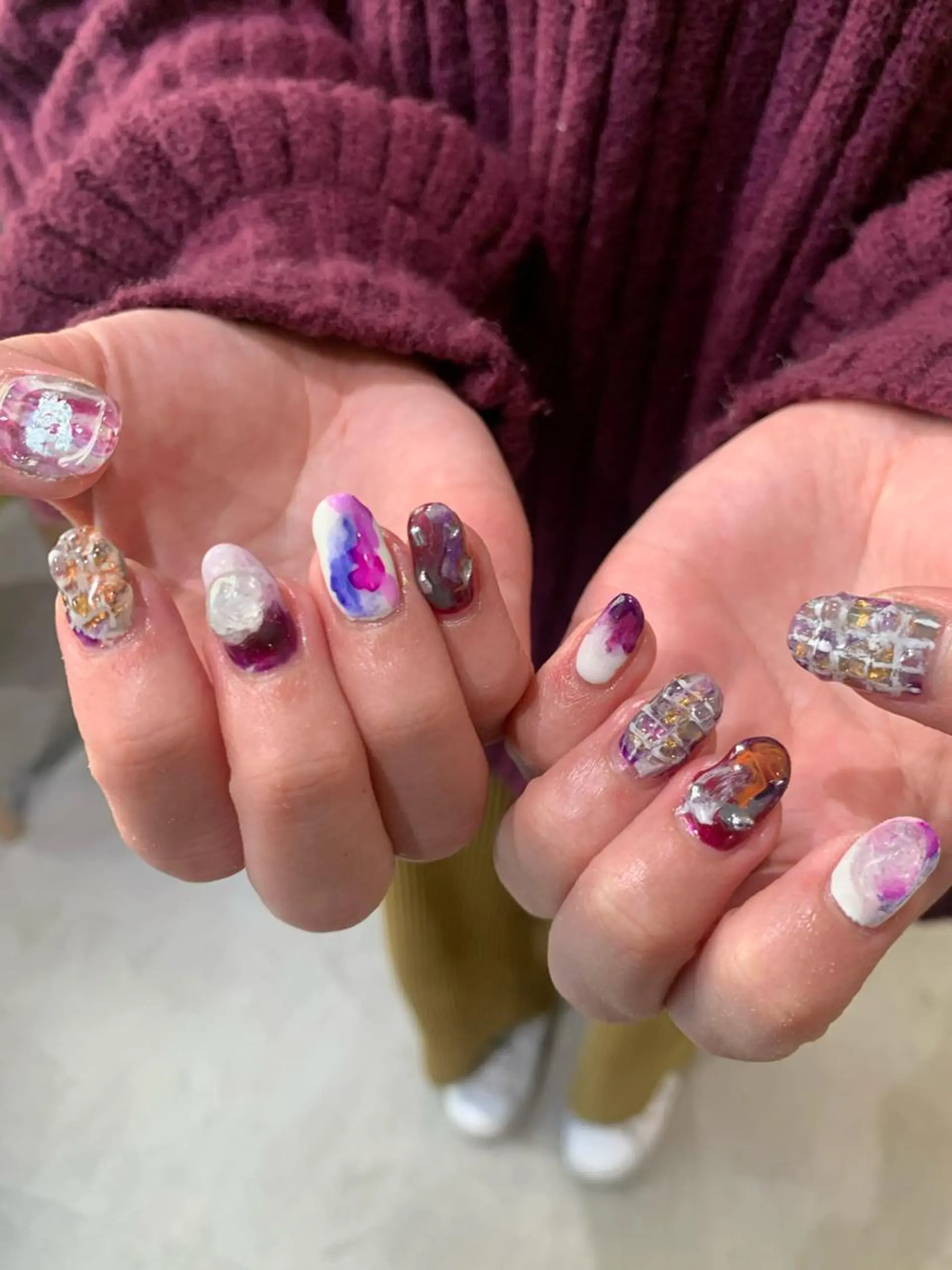 ネイル RISAKO 艶髪モテヘア🎀府中のヘアスタイル