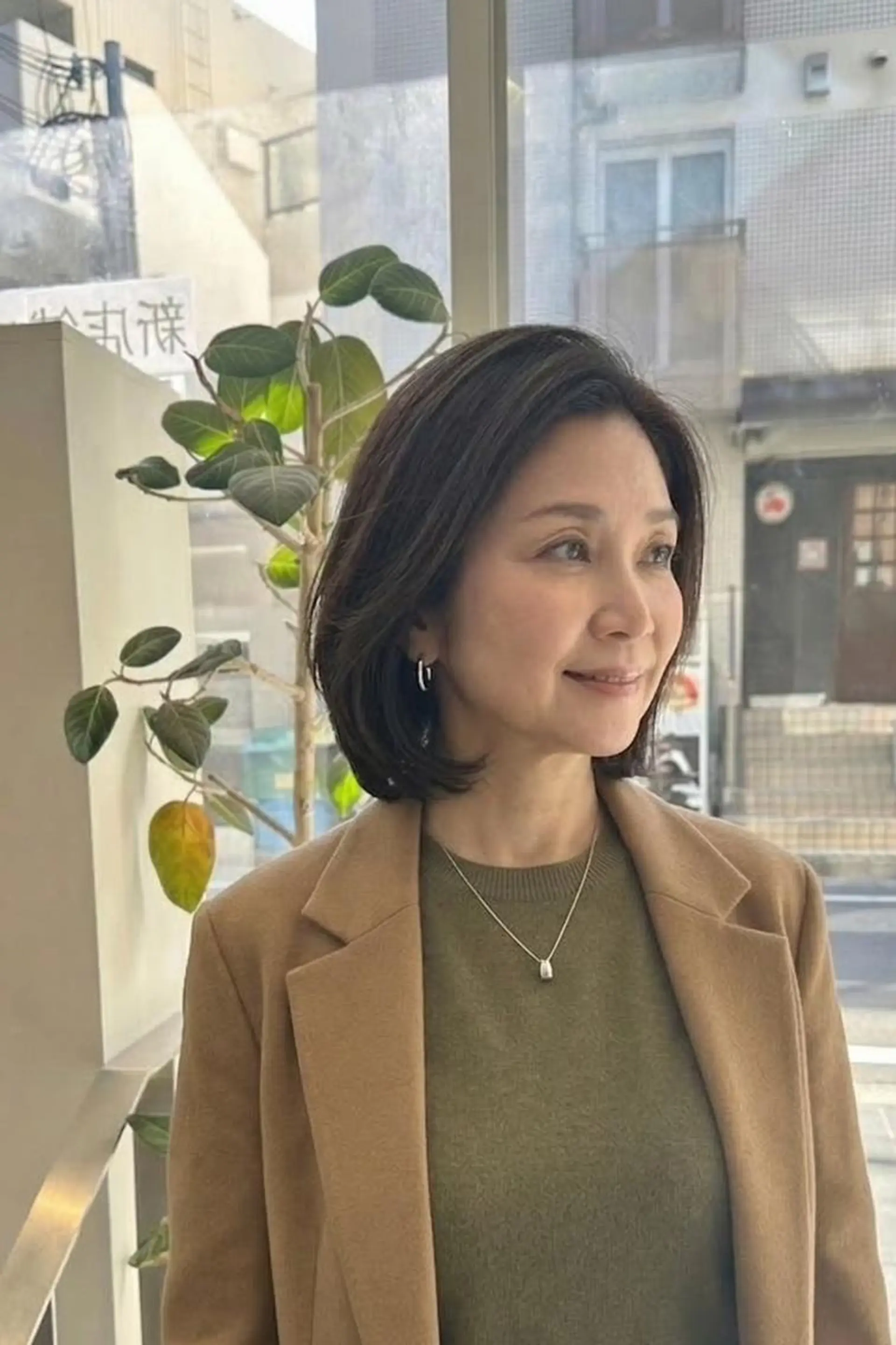 ミディアム tre. 甲子園口店のヘアスタイル