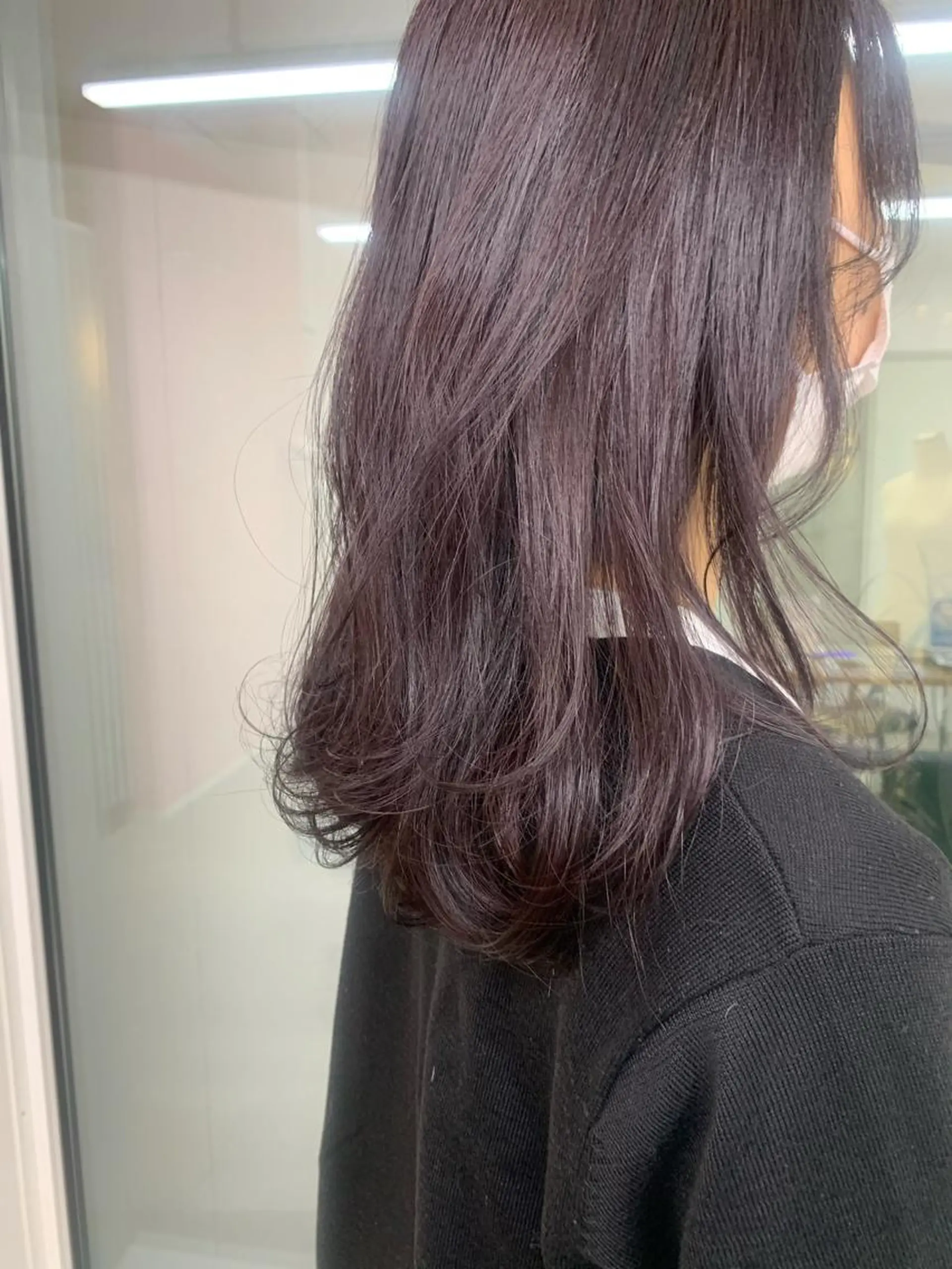 カラー 透明感カラー バイオレットカラー kitagawa mayuのヘアスタイル