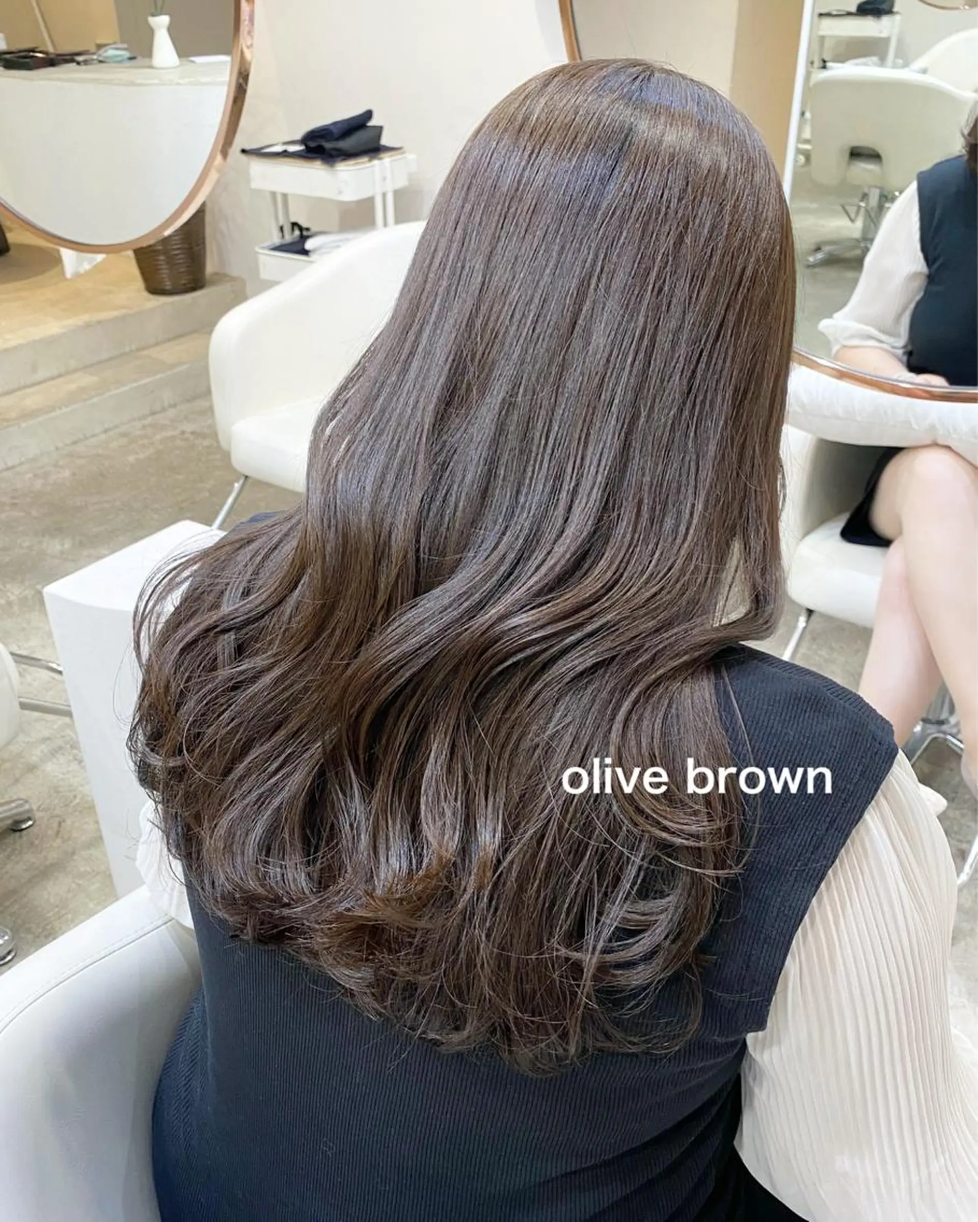 ロング カラー カット ヘアカラー トリートメント kohana 🎀韓国ヘア🎀🤍のヘアスタイル