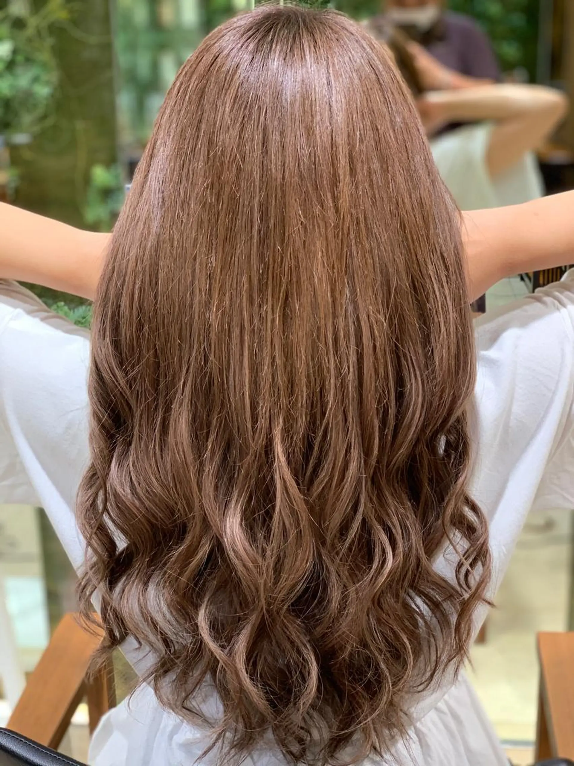 ロング シールエクステ エクステ ロング カット エクステ ❤️MASAKO❤️ 🌸🩷エクステ🩷のヘアスタイル