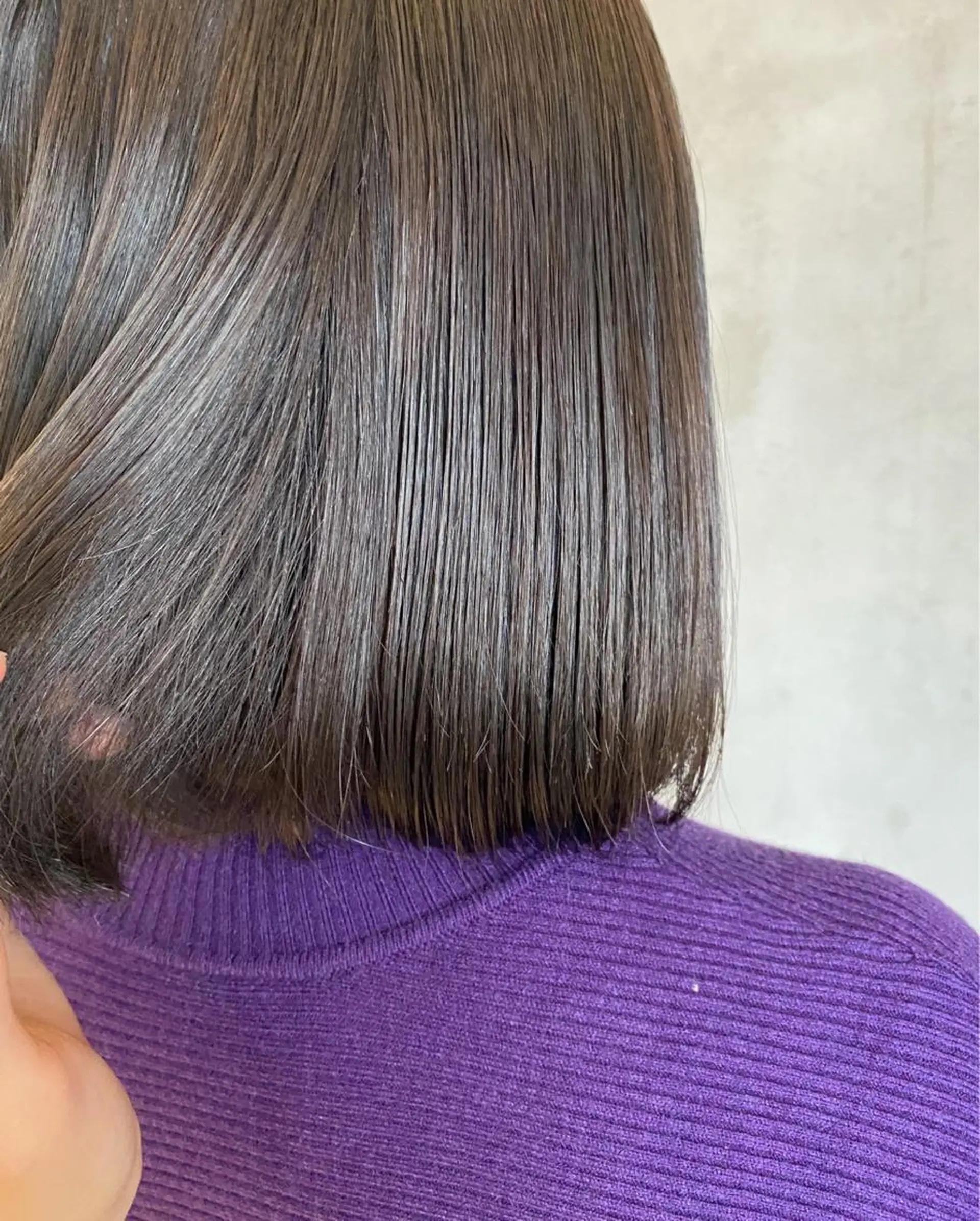 ミディアム カラー カット 縮毛矯正 レイヤー特化🪽 yuka【高円寺】のヘアスタイル