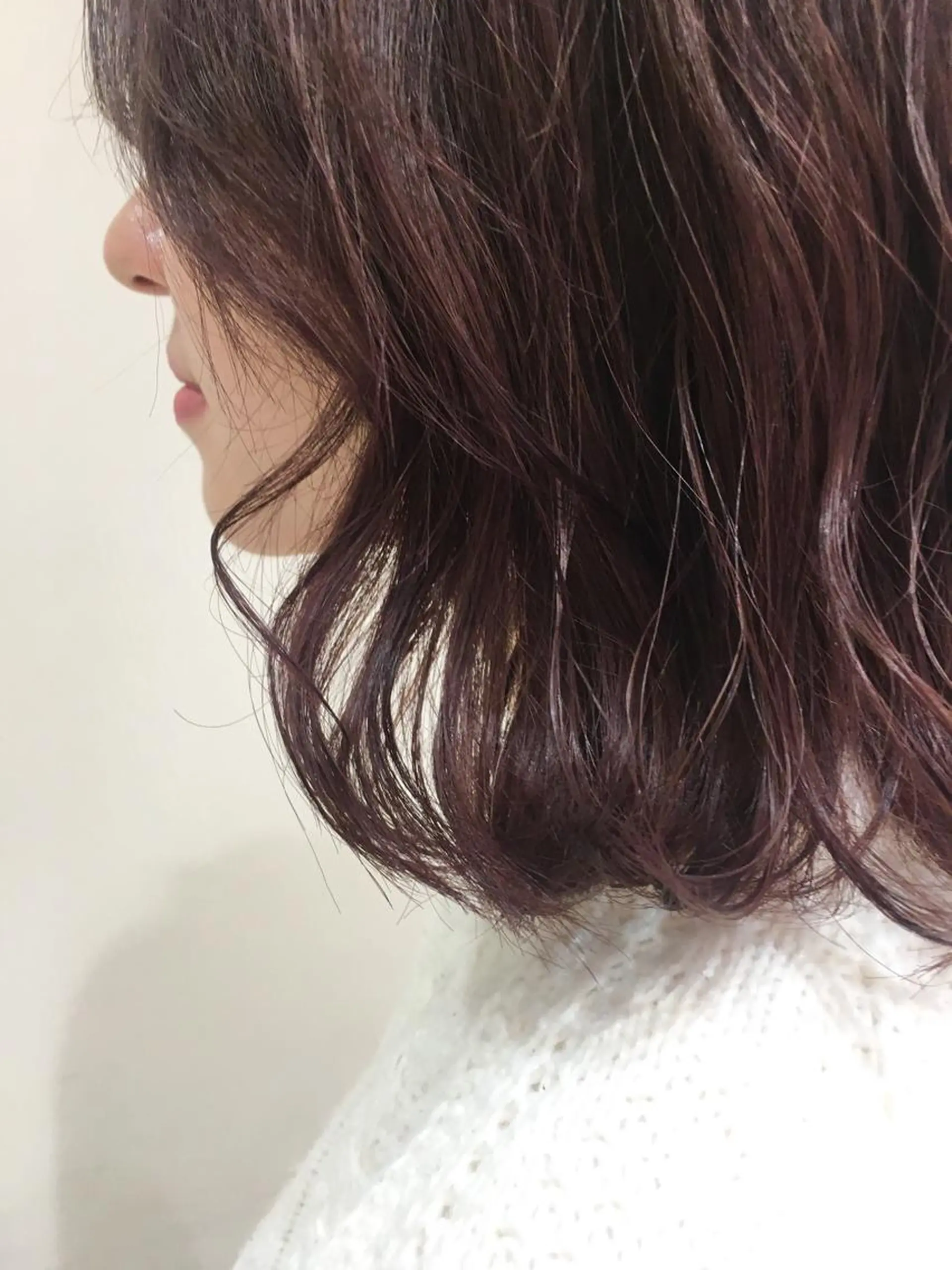 ミディアム カラー パーマ ヘアアレンジ マツエク・マツパ 💎耳ツボジュエリー ×銀座美容室💎のヘアスタイル