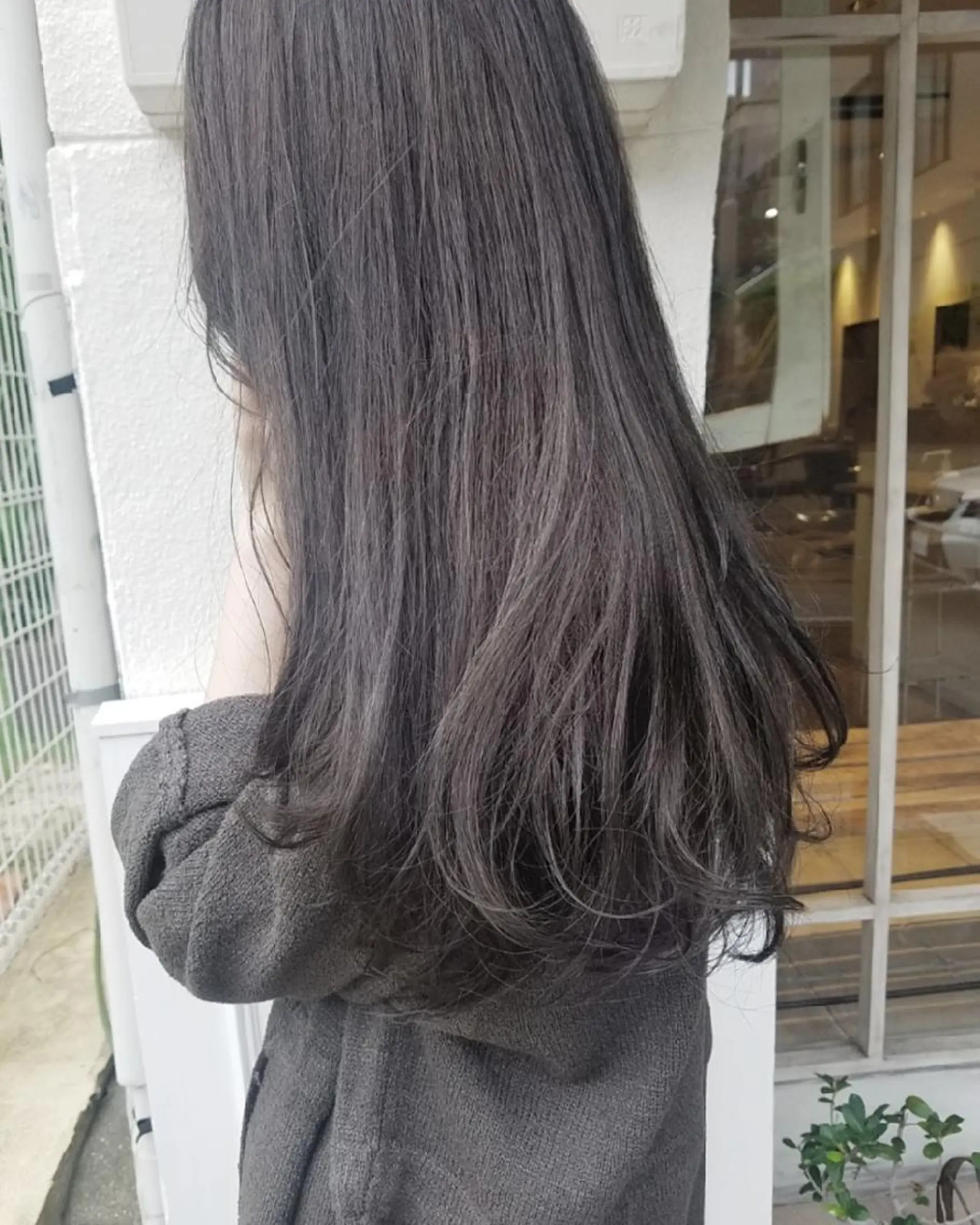 カラー 🙃 透明感カラー/ボブのヘアスタイル