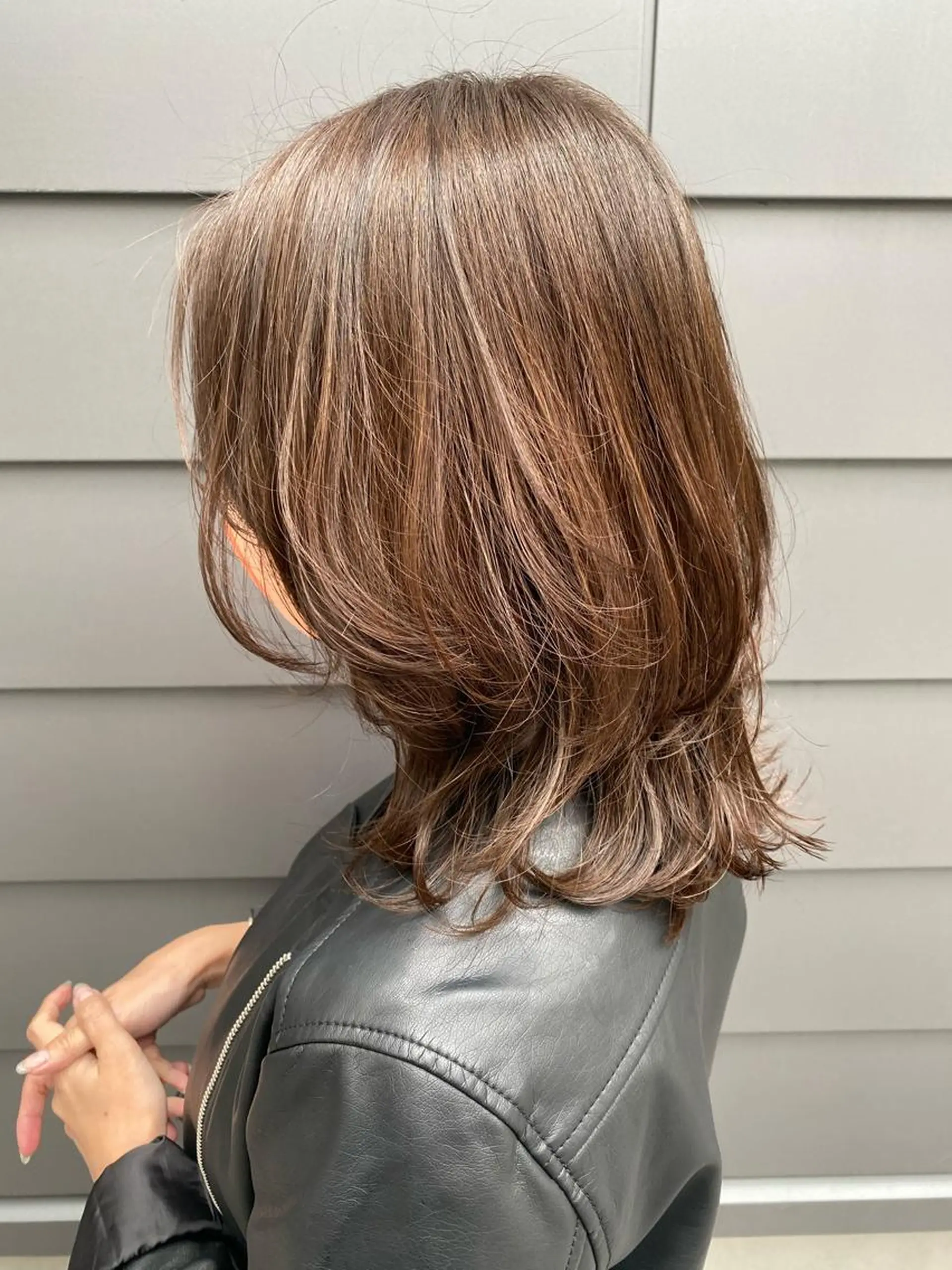 ミディアム カラー パーマ ミディアムパーマ ウルフカット カット ヘアカラー パーマ Bianca所属・Bianca 代表 硲 貴亮【東武練馬】のヘアスタイル