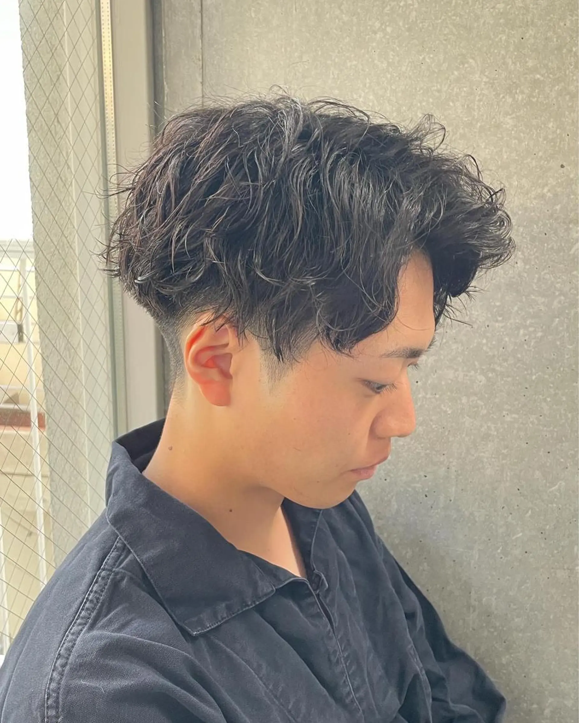 パーマ メンズ メンズモテパーマ💙 fuwaのヘアスタイル